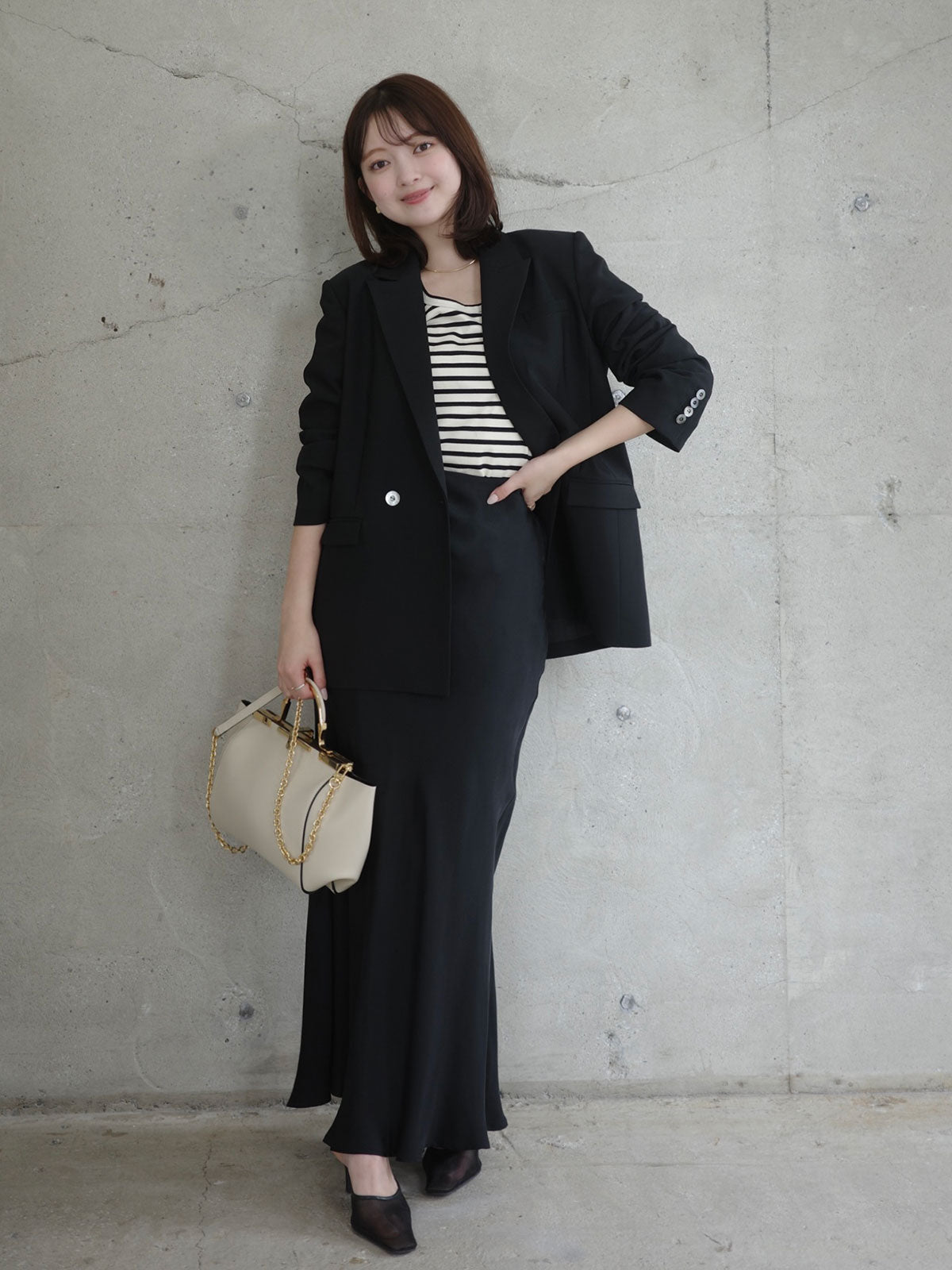 PR:156cm COLOR:BLACK SIZE:1