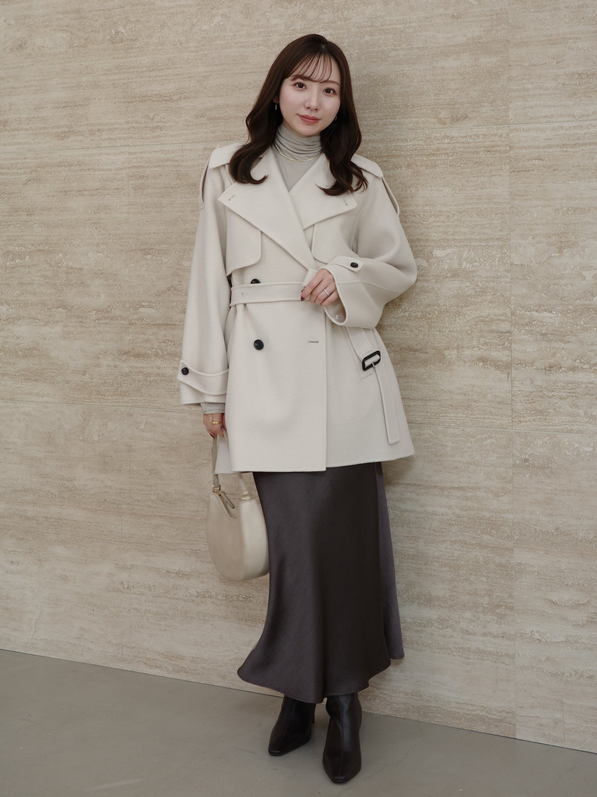 PR:162cm COLOR:ECRU SIZE:F