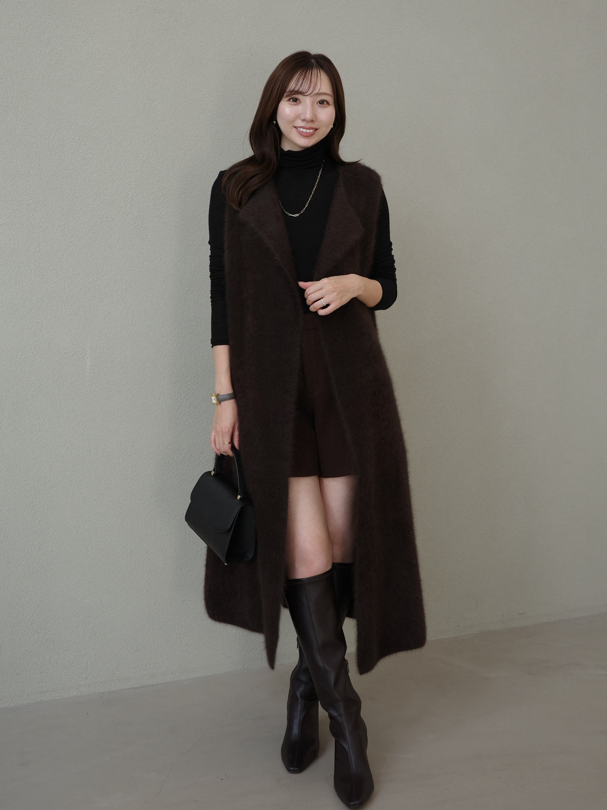 PR:162cm COLOR:BROWN SIZE:F