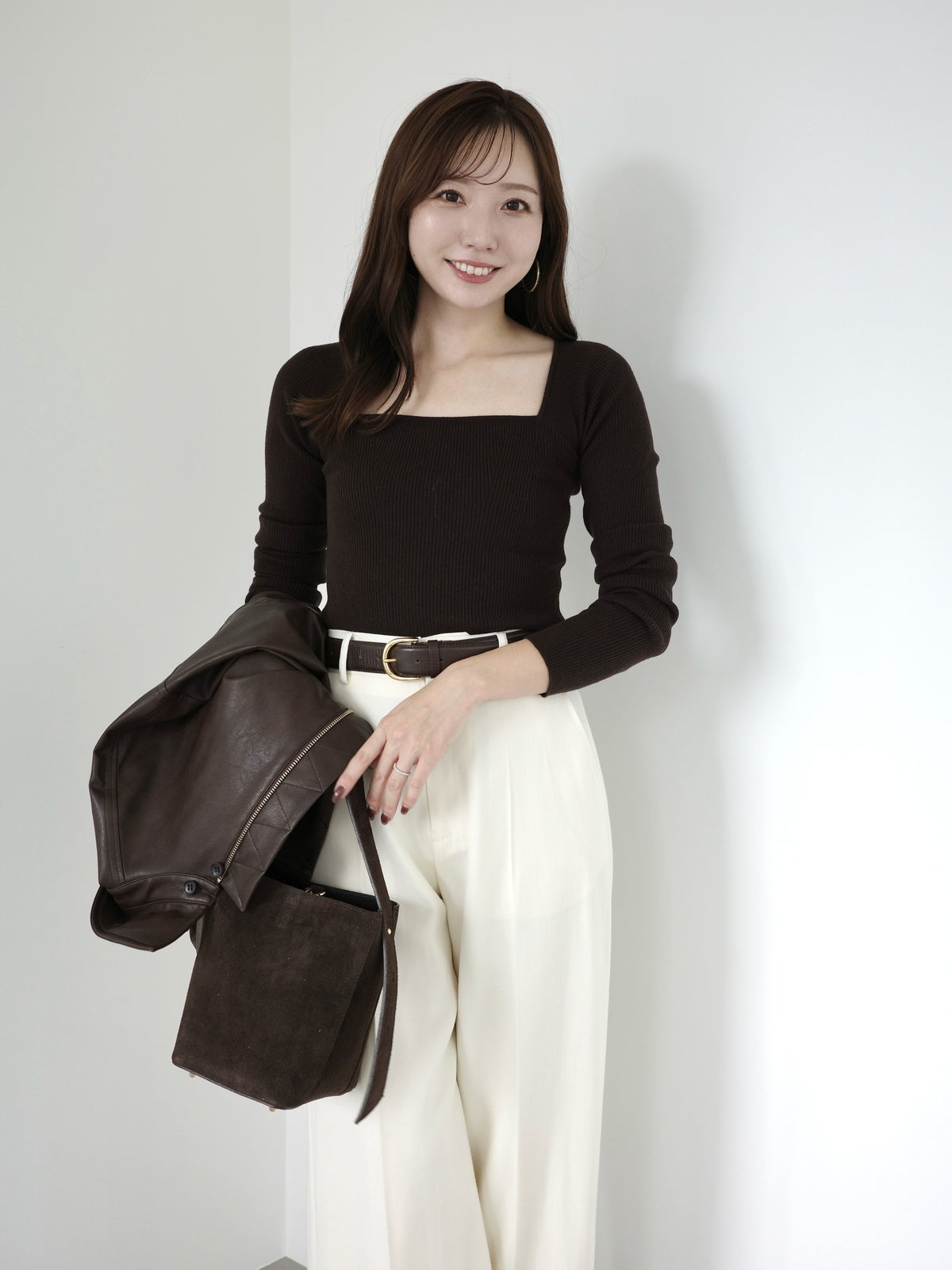 PR:162cm COLOR:BROWN SIZE:F
