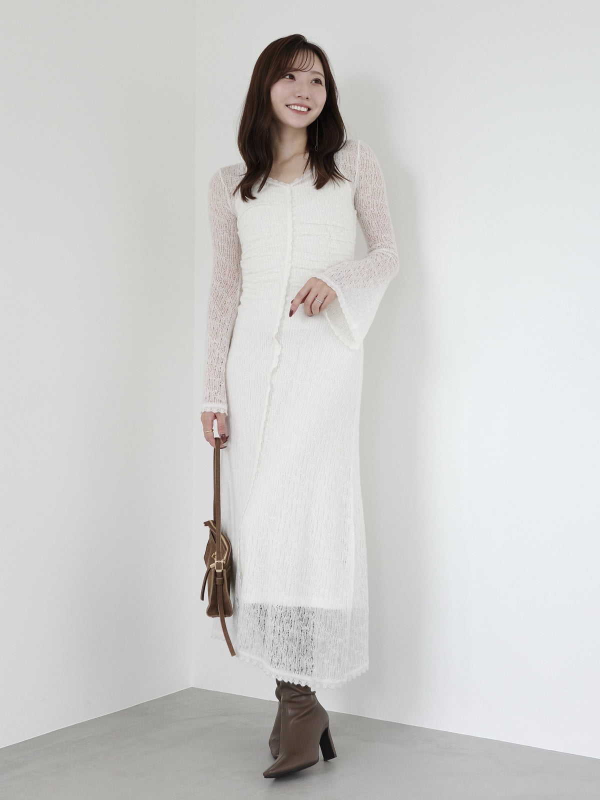 PR:162cm COLOR:IVORY SIZE:F