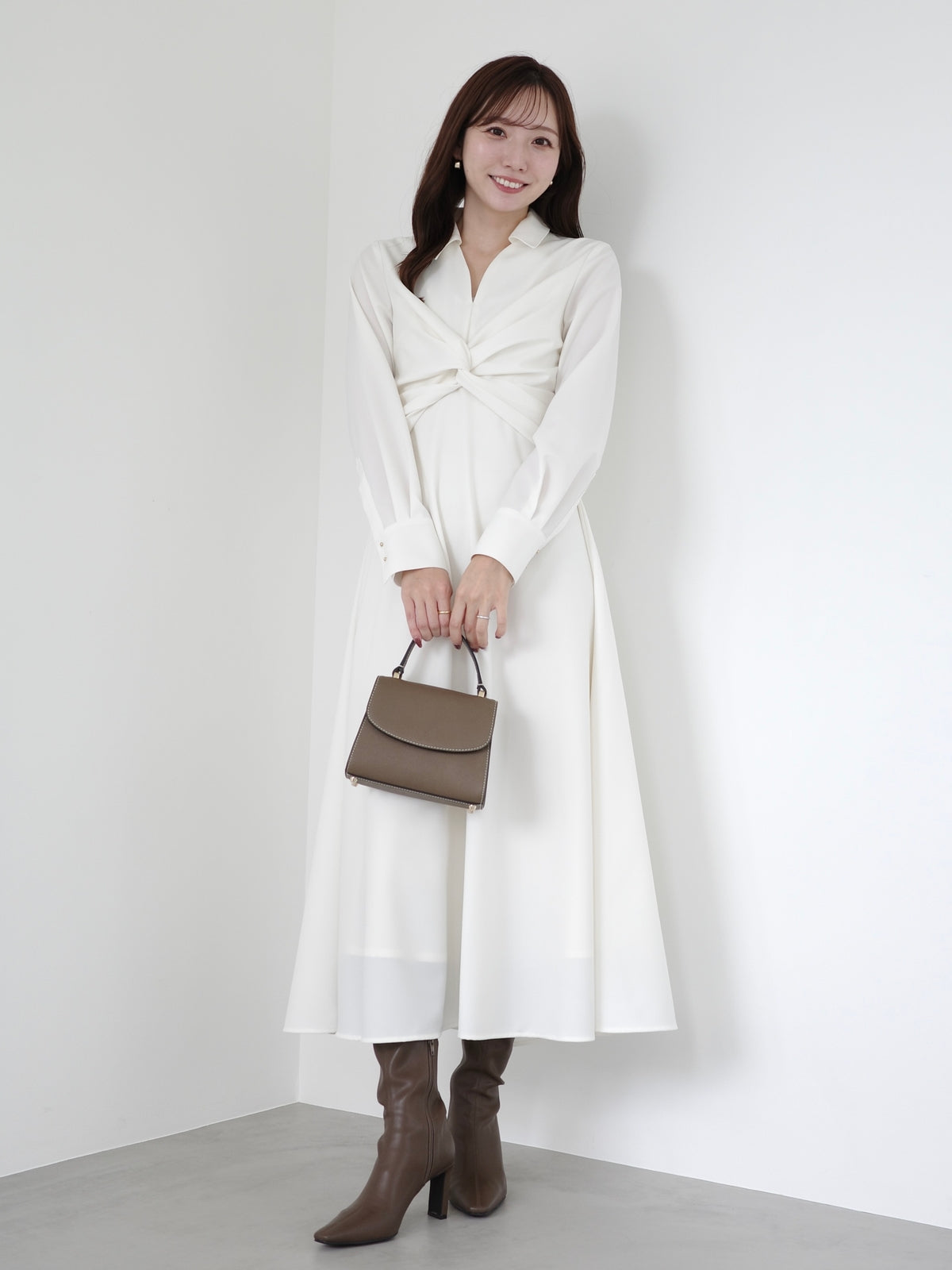 PR:162cm COLOR:IVORY SIZE:0