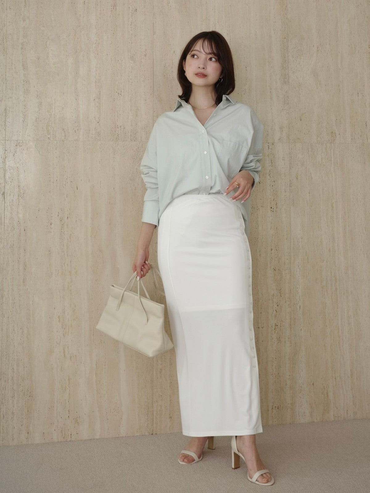 PR:156cm COLOR:IVORY SIZE:1