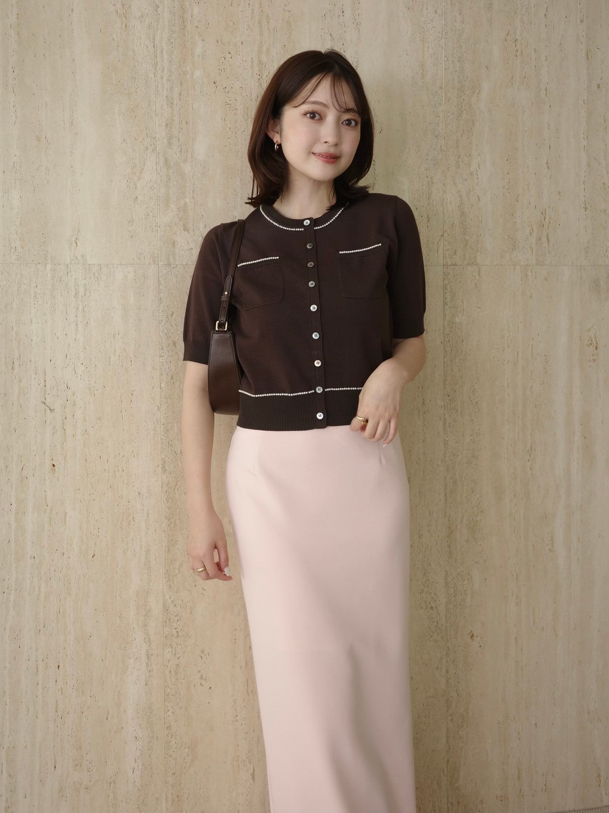 PR:156cm COLOR:BROWN SIZE:F