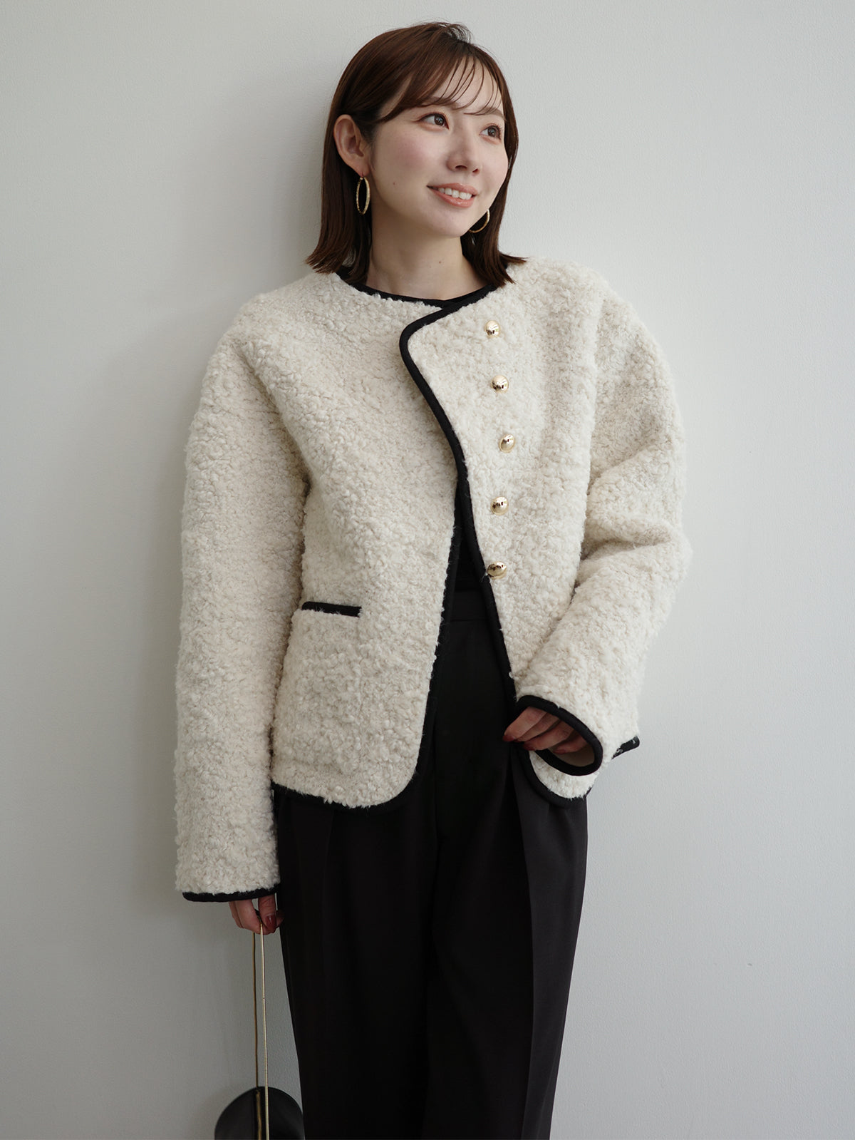 ECOPELパイピングボアジャケット