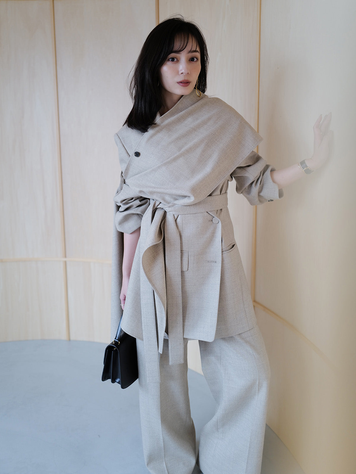 【BLOSSOM×ánuans】STRAIGHT PANTS