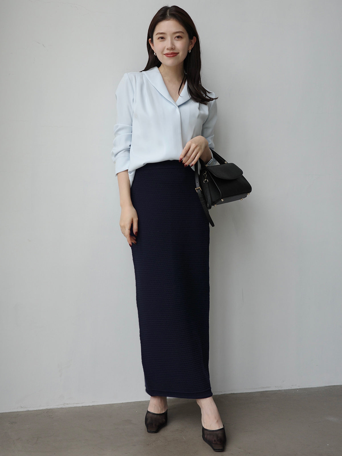 ラーベンニットタイトスカート