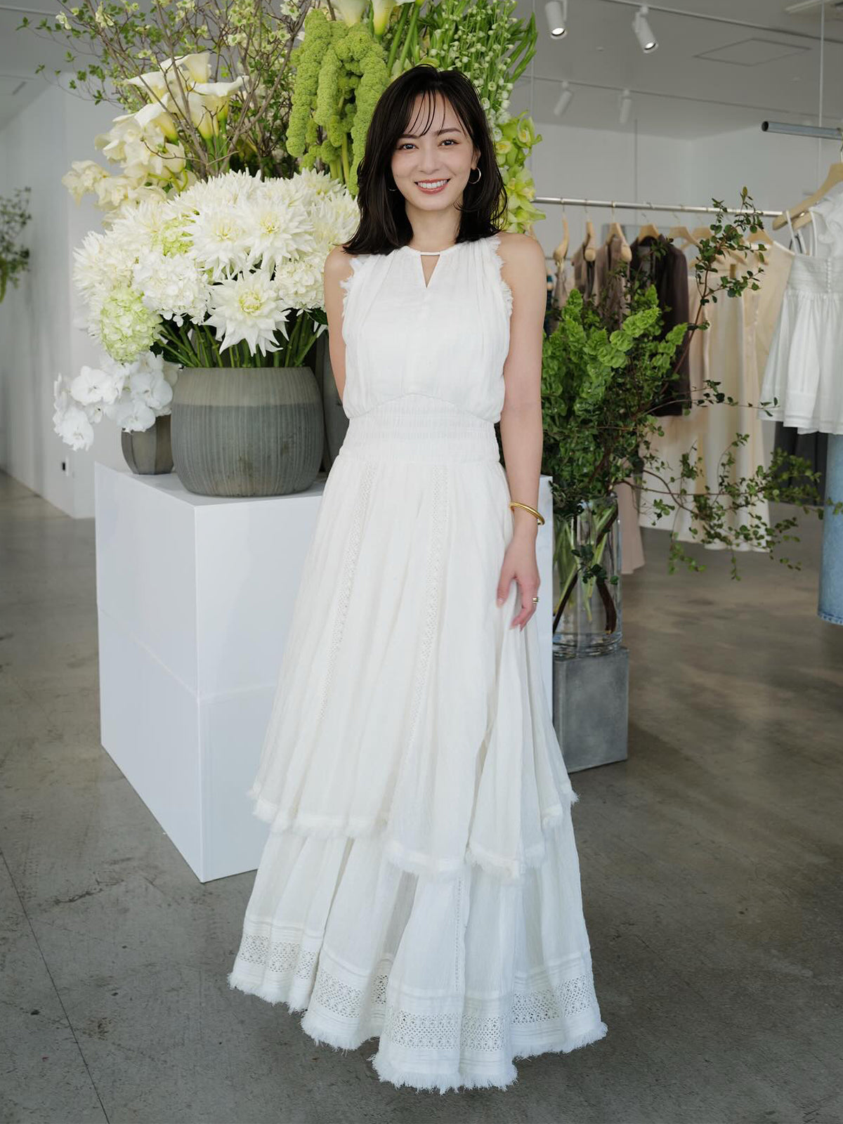 Director:154cm COLOR:WHITE SIZE:1