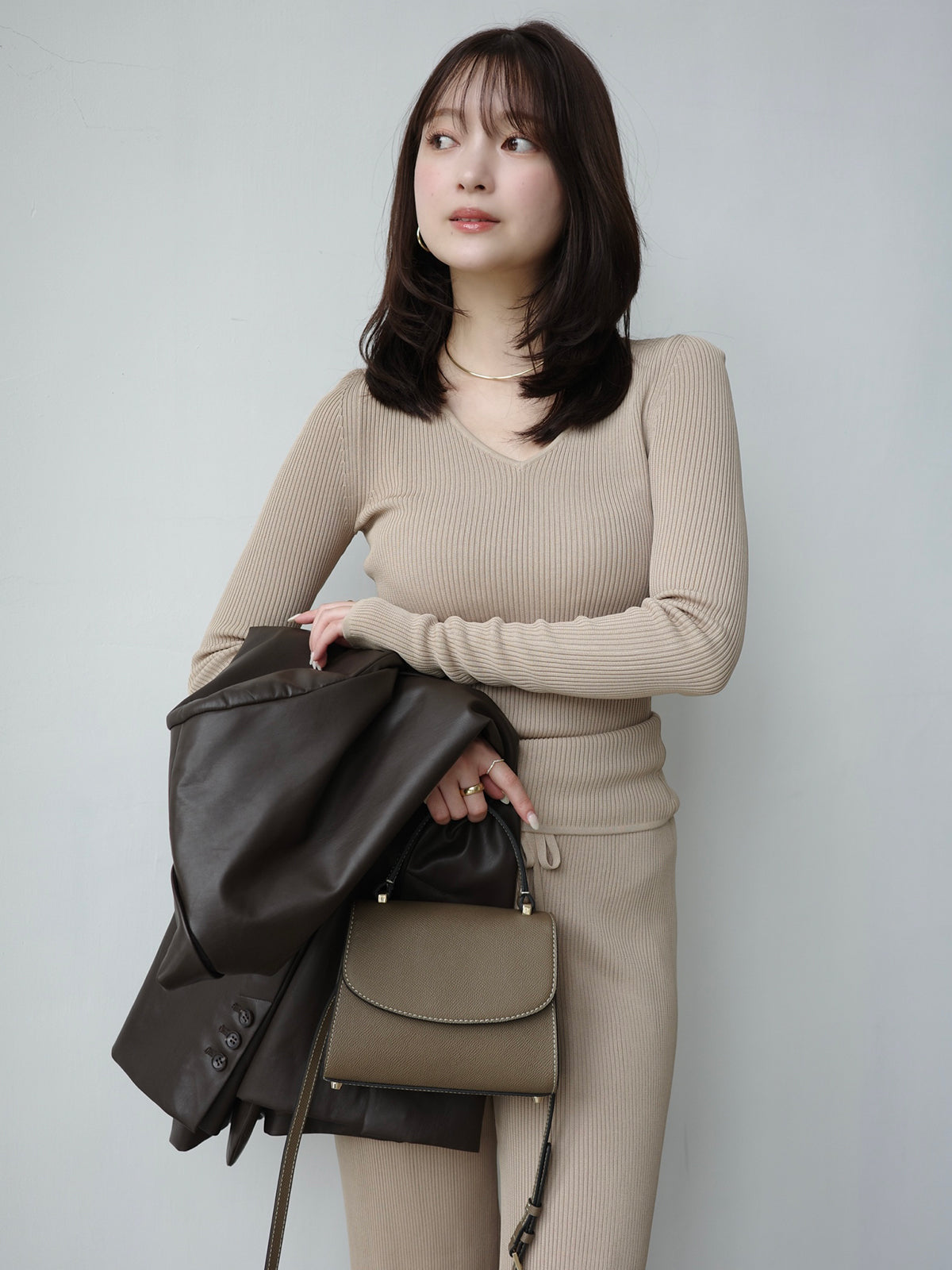 PR:156cm COLOR:BEIGE SIZE:F