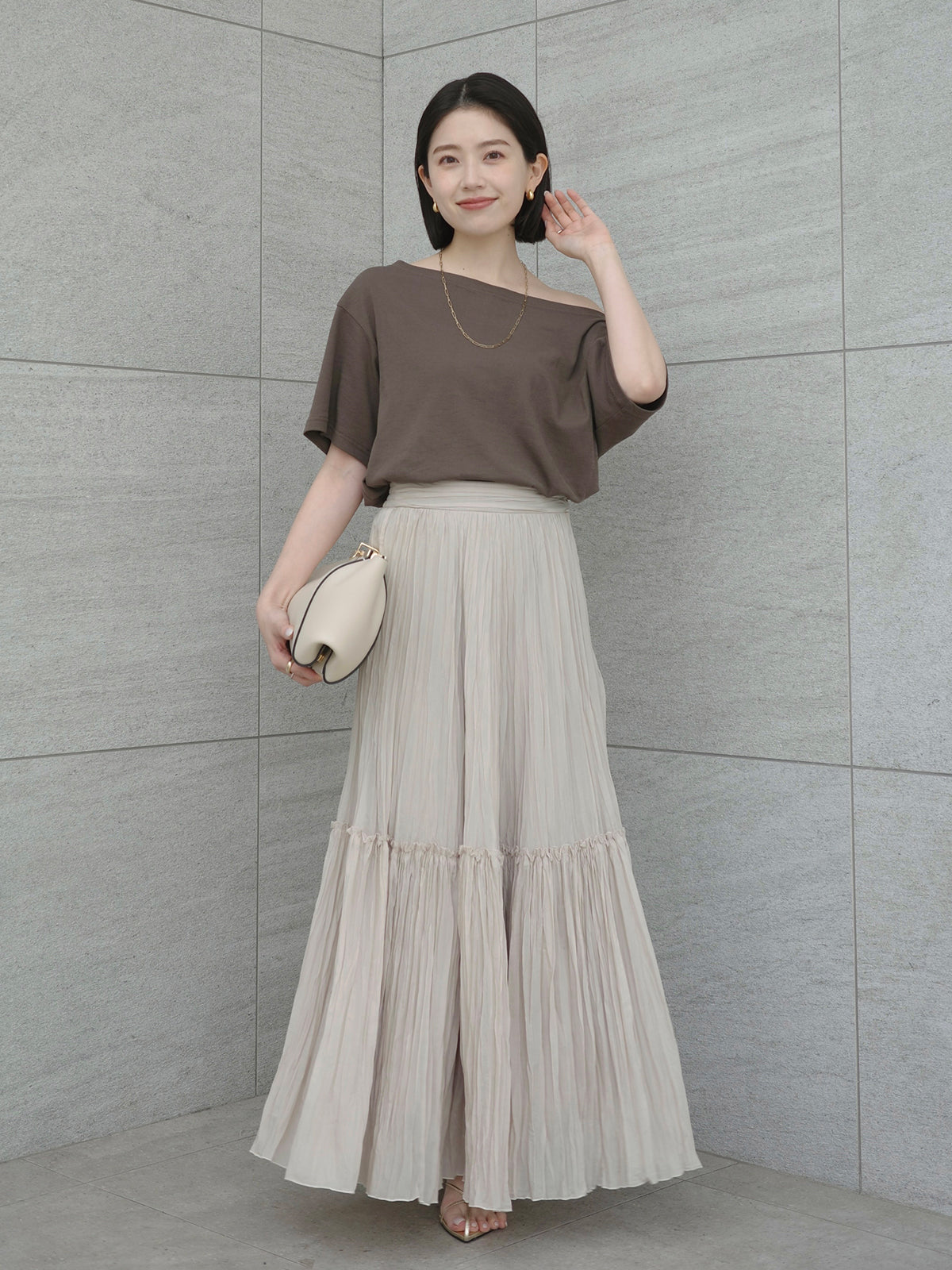 PR:157cm COLOR:BEIGE SIZE:1