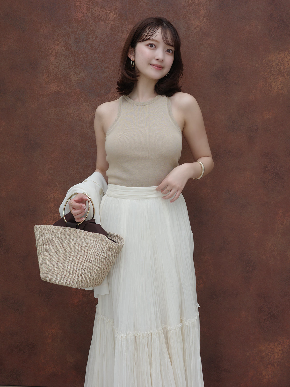 PR:156cm COLOR:BEIGE SIZE:F