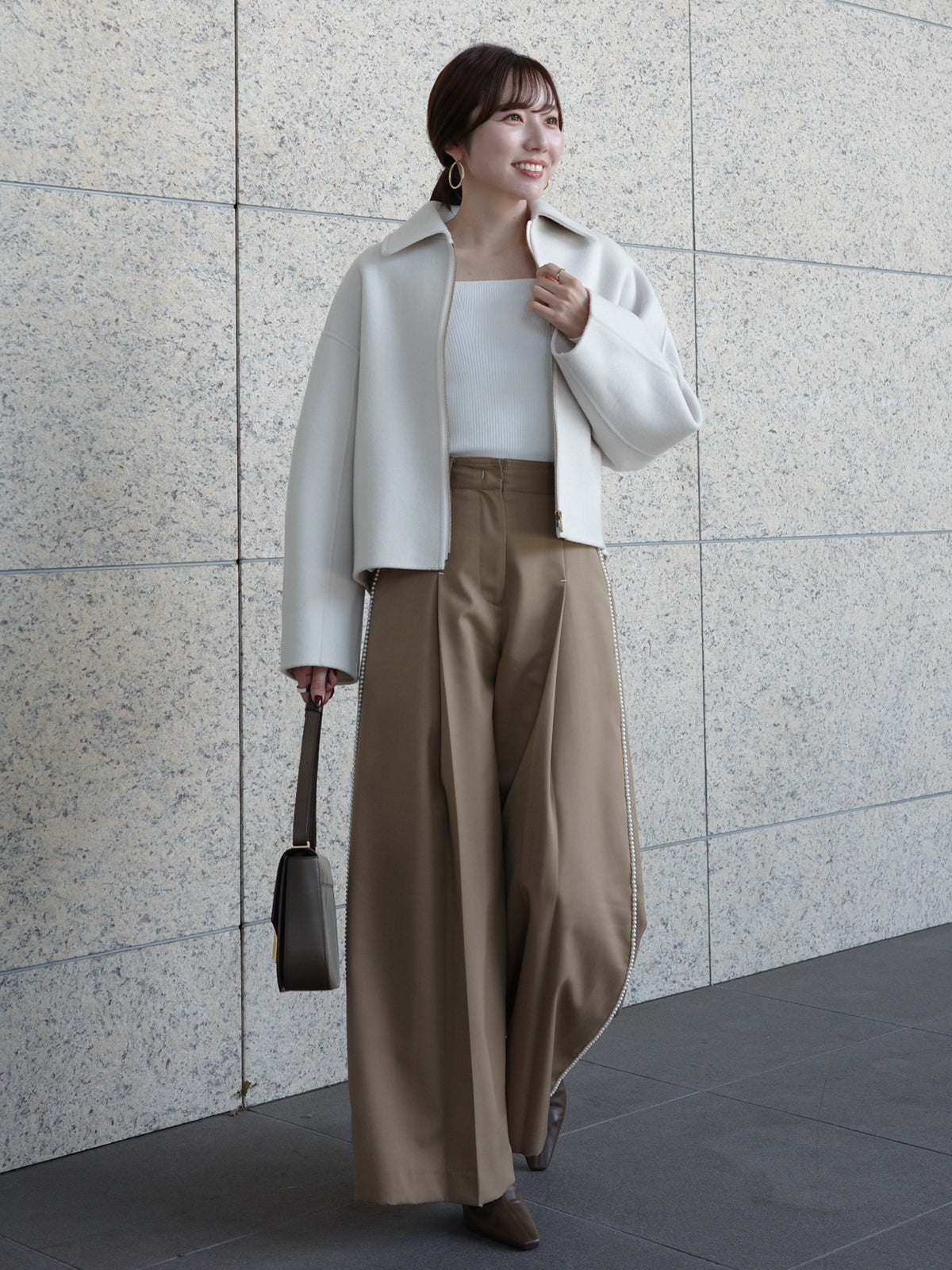 パールトリムパンツ