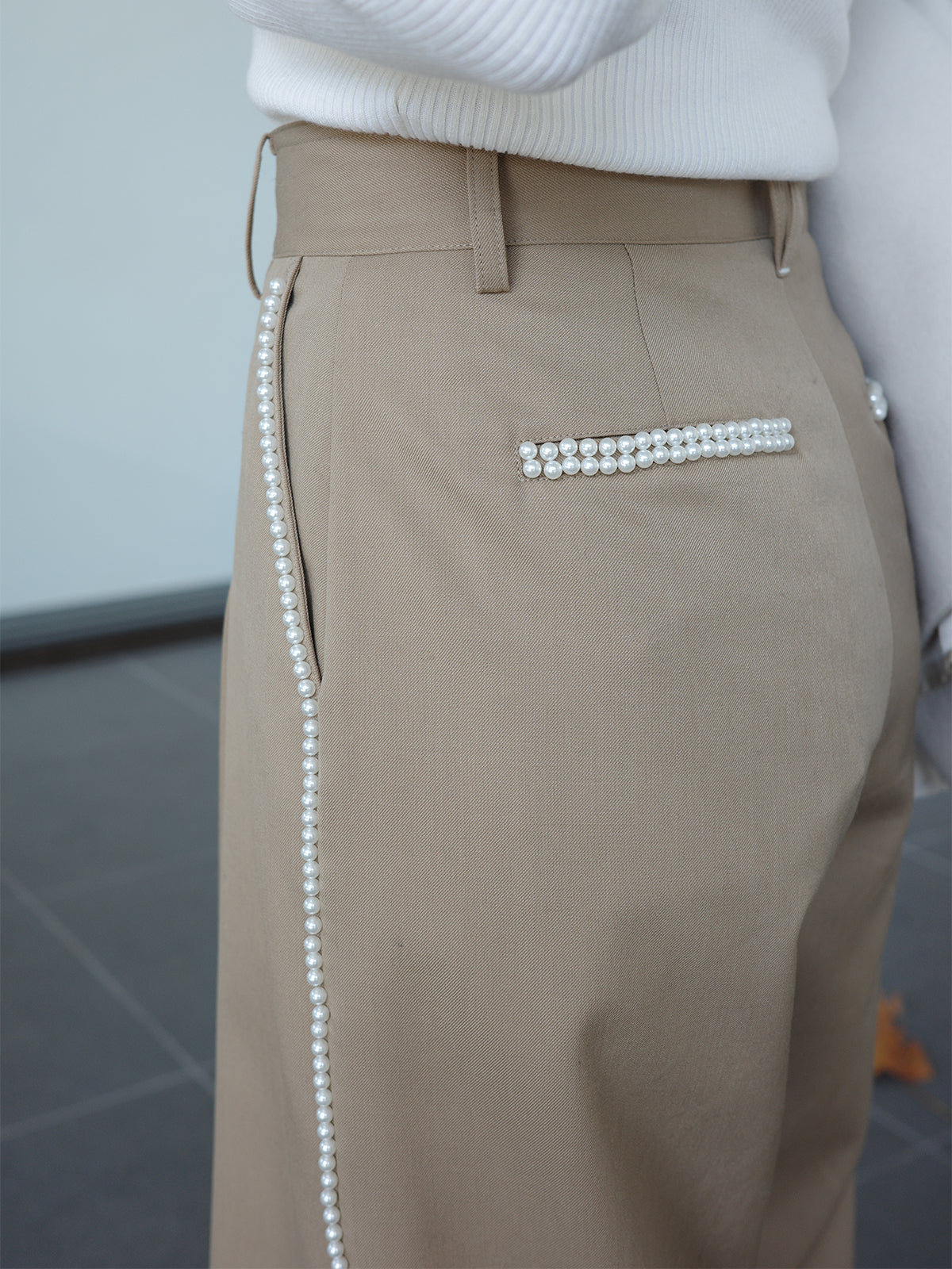 パールトリムパンツ