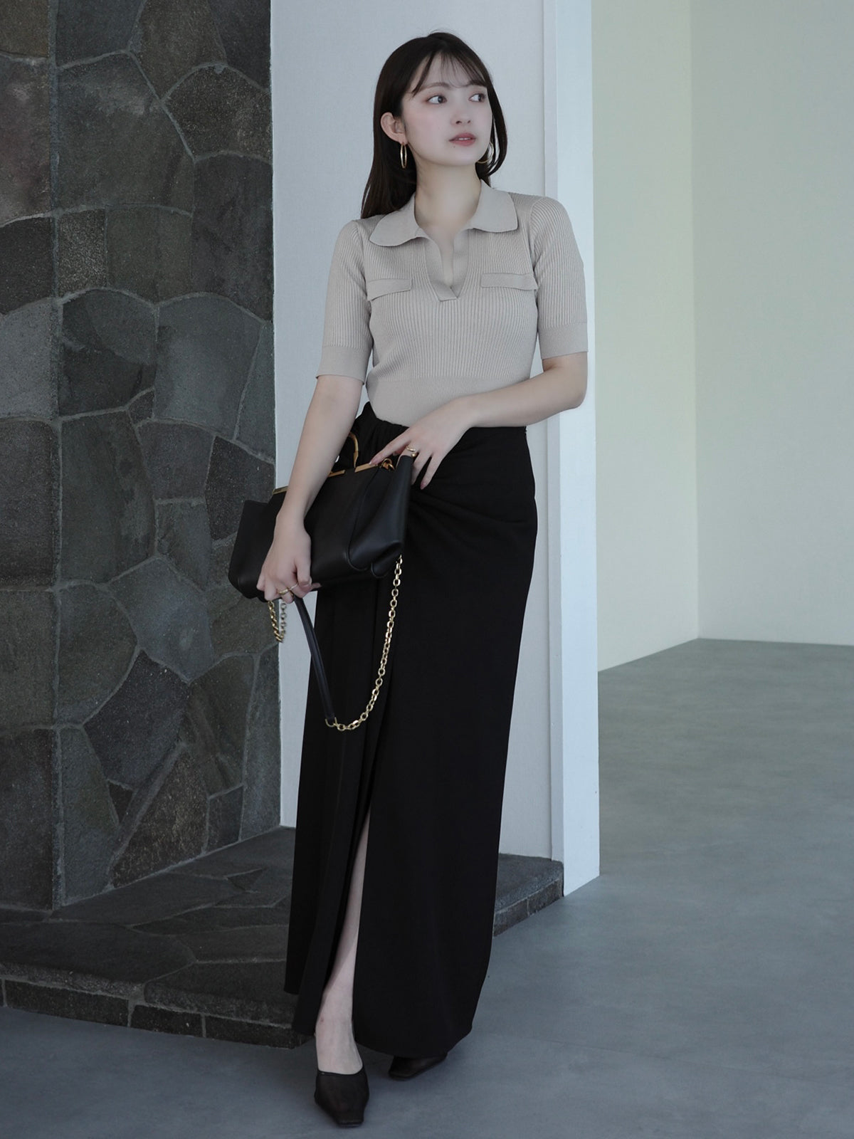 PR:156cm COLOR:BLACK SIZE:1