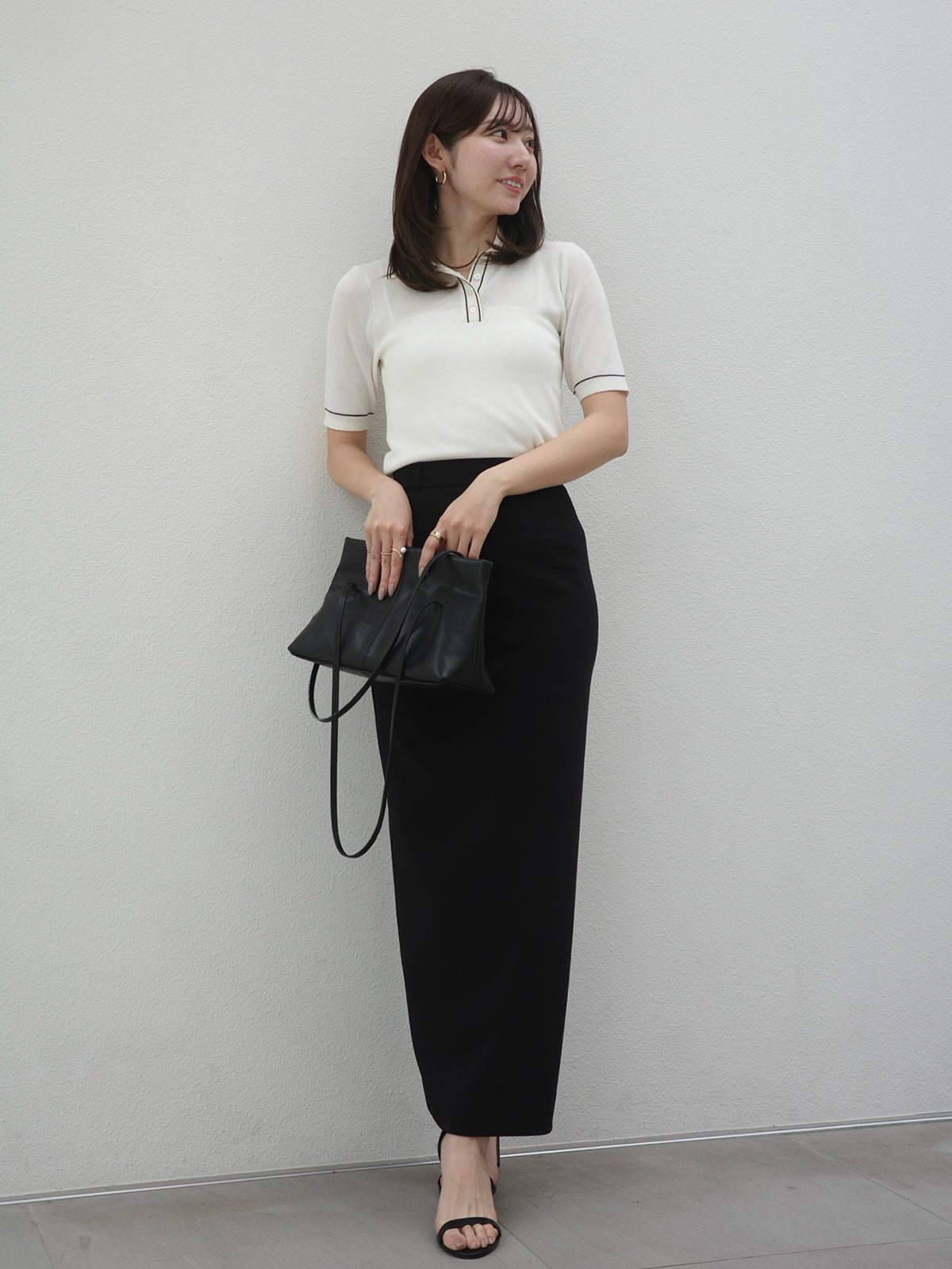 ジャージタイトスカート