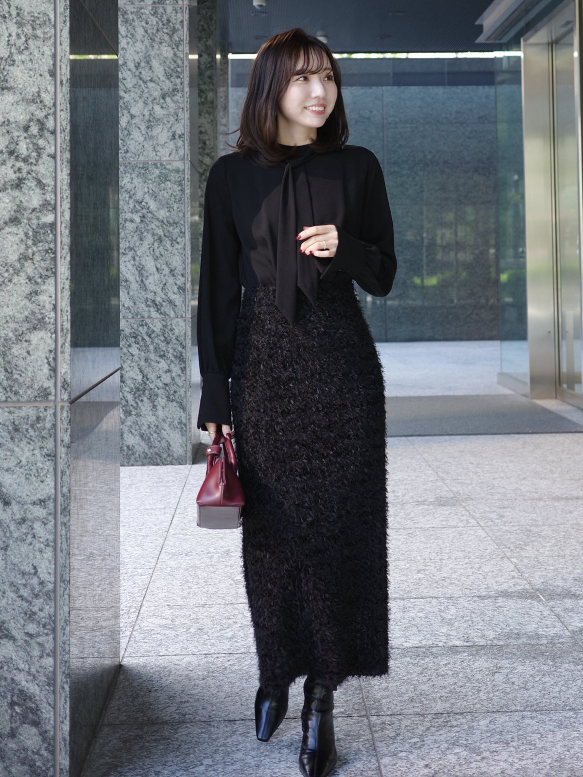 PR:162cm COLOR:BLACK SIZE:1