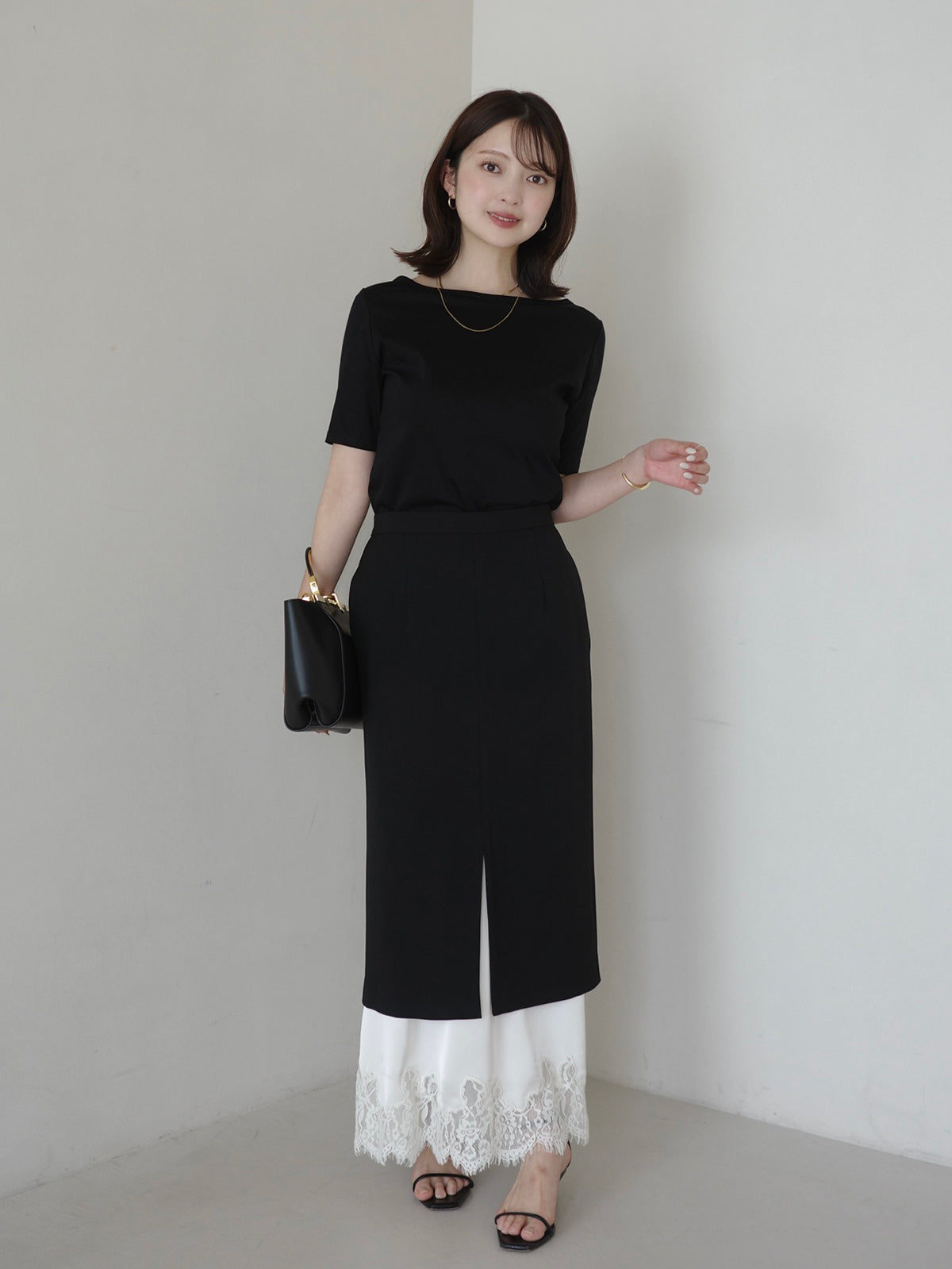 PR:156cm COLOR:BLACK SIZE:1