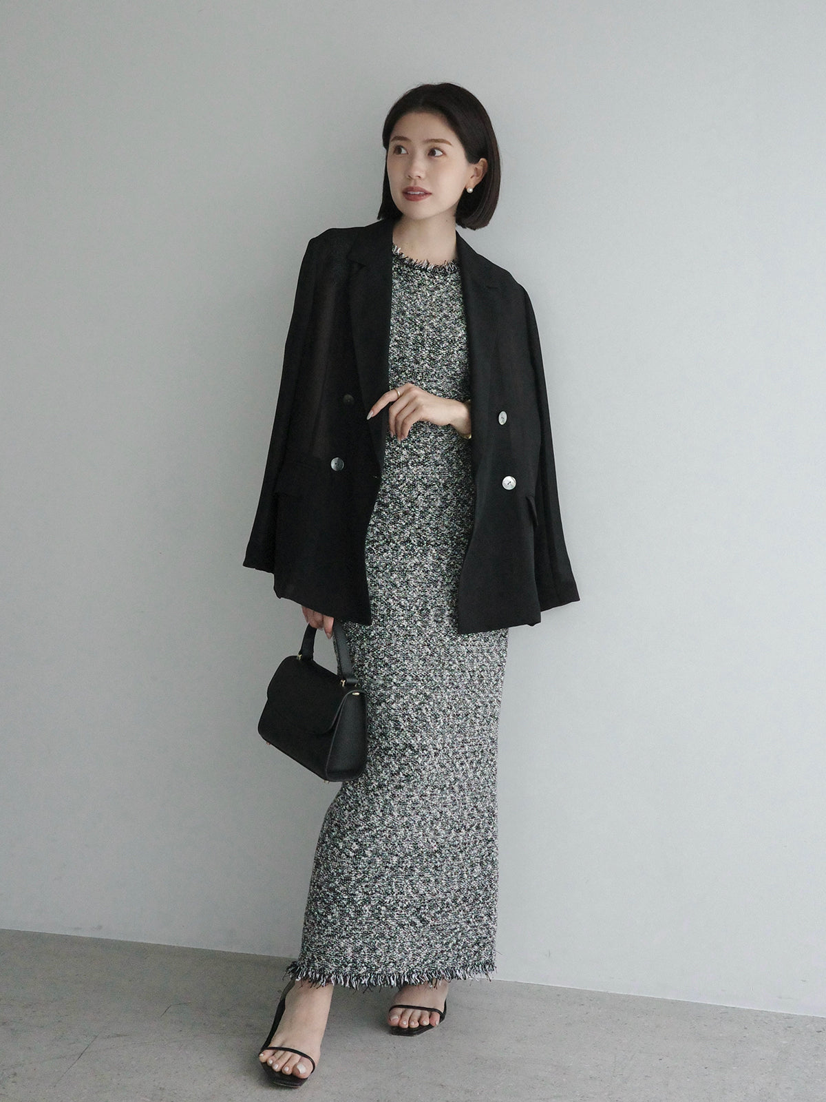 PR:157cm COLOR:BLACK SIZE:1