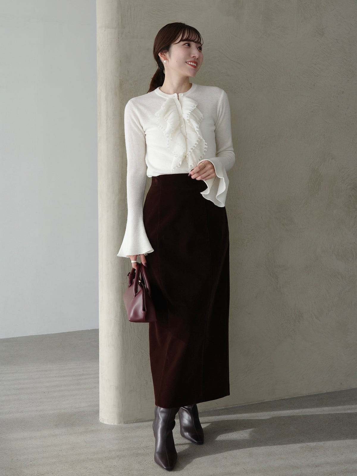 PR:162cm COLOR:BROWN SIZE:1