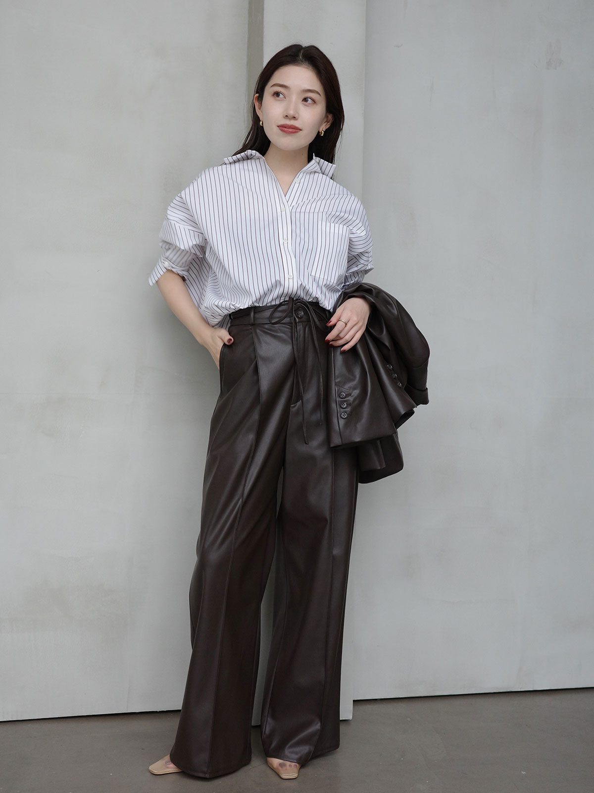 STRIPE】スタンダードシャツ