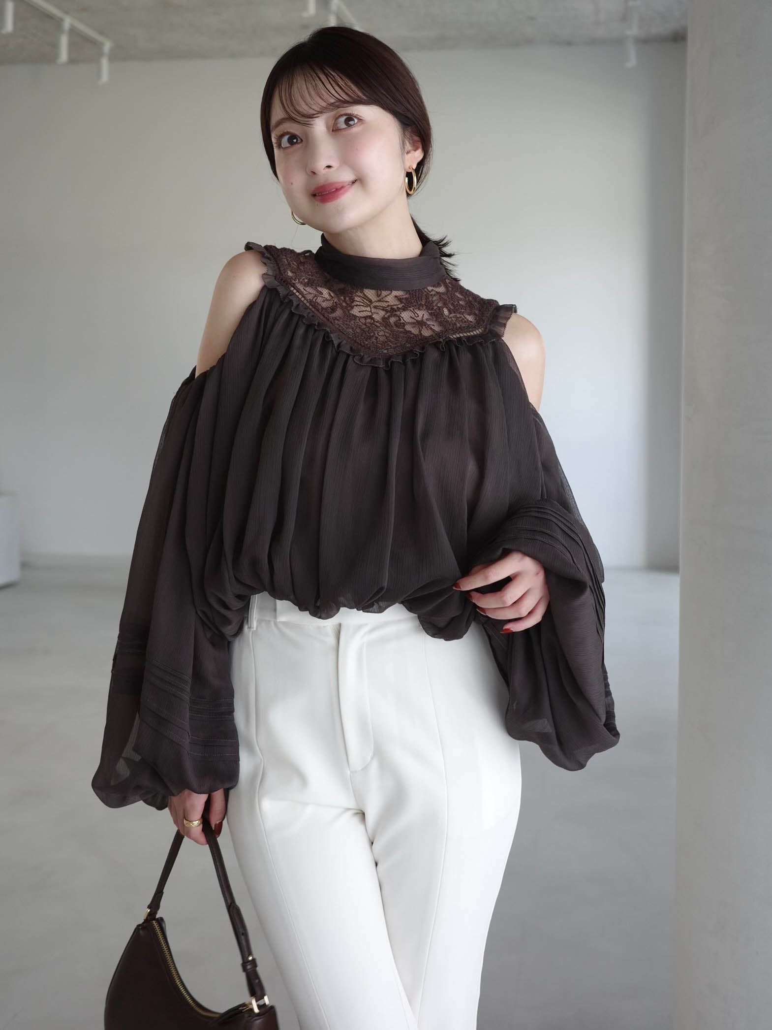 PR:156cm COLOR:BROWN SIZE:F