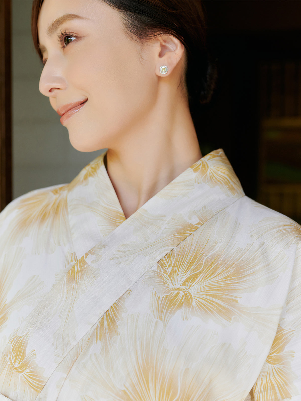 着物・浴衣 anuans mist bloom yukata set - YELLOW mist bloom yukata set - YELLOW