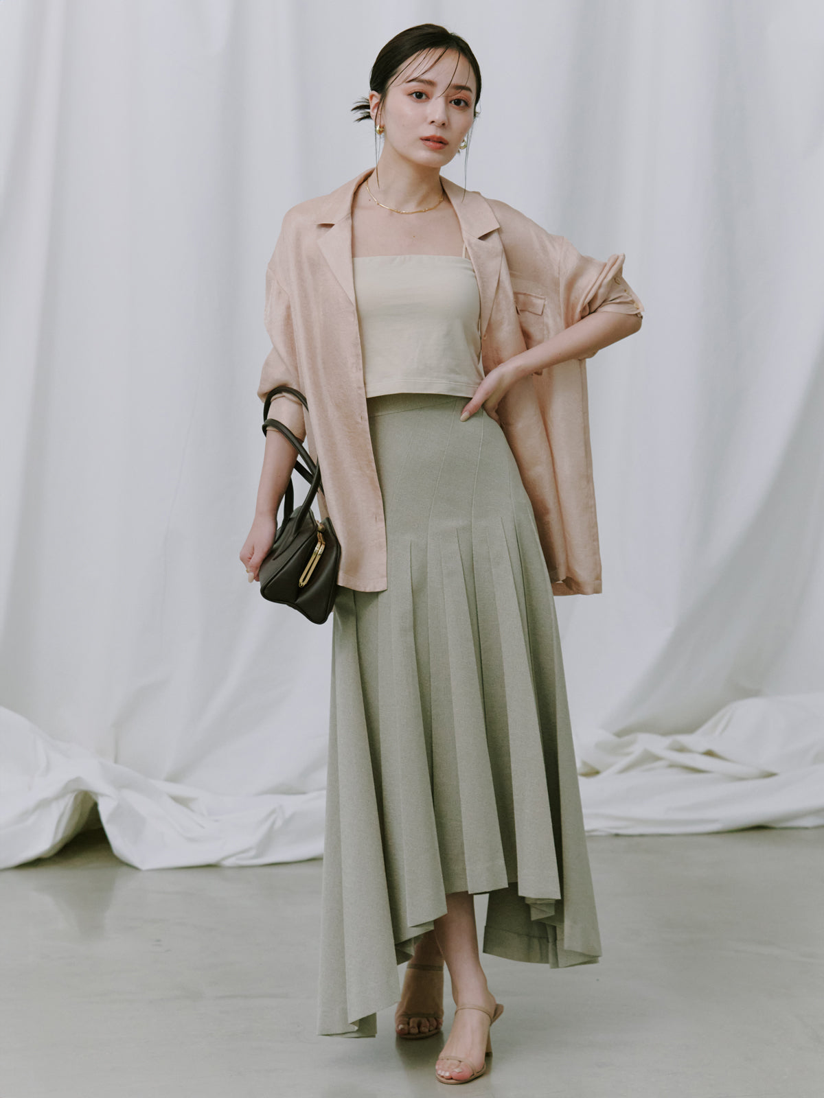 シアーテーラードシャツ