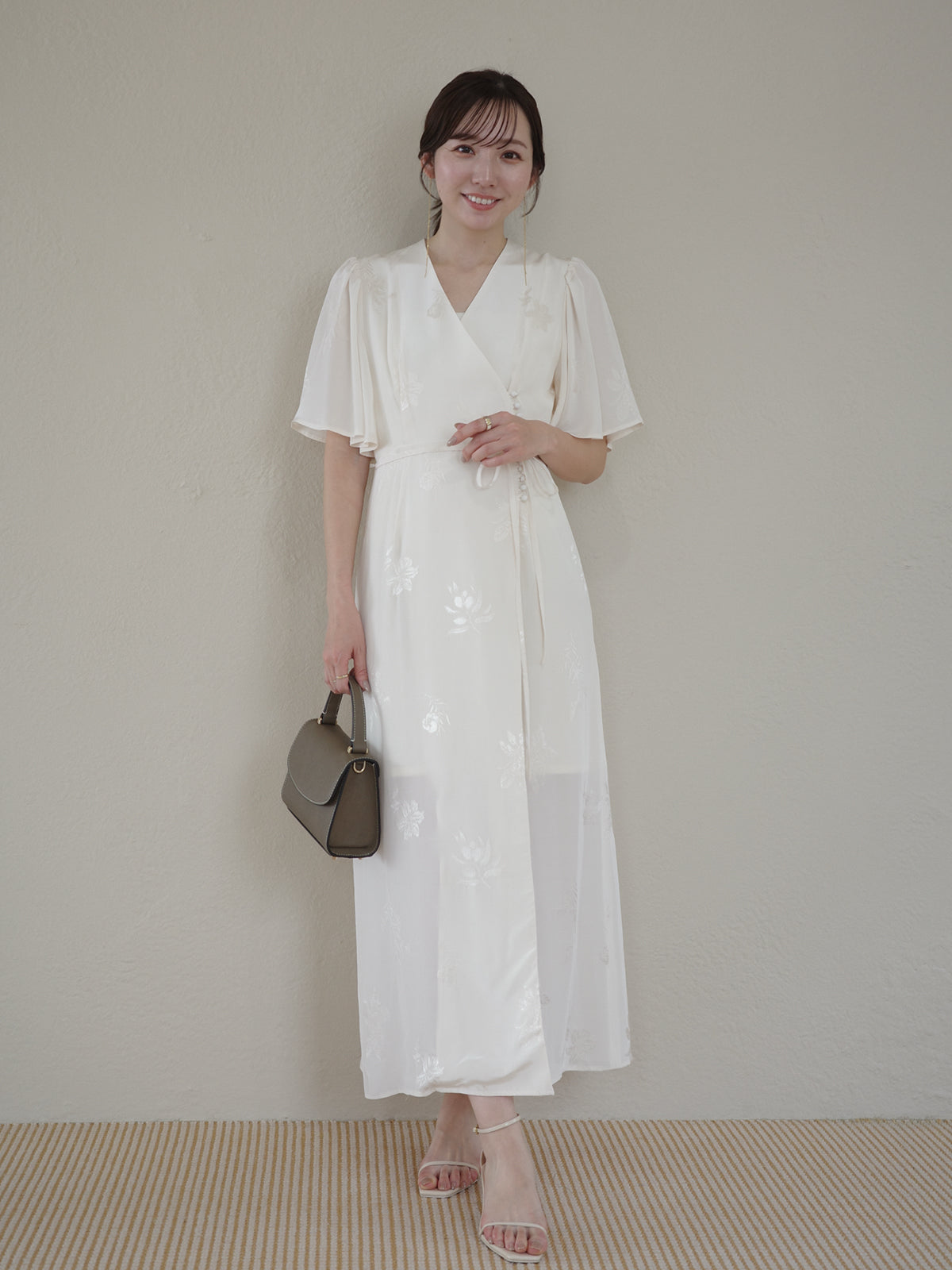 ブーケジャカードメロウワンピース