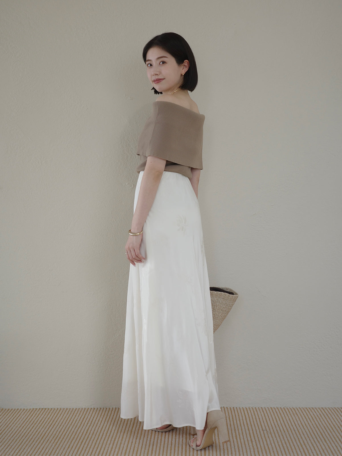 ブーケジャカードナロースカート