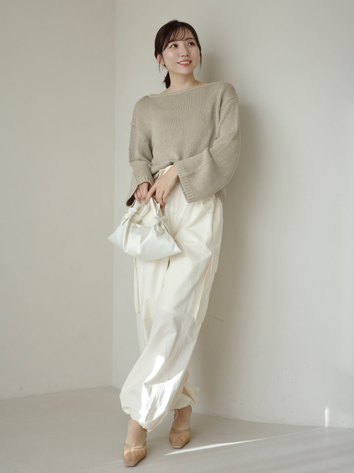 テクスチャードロストカーゴパンツ