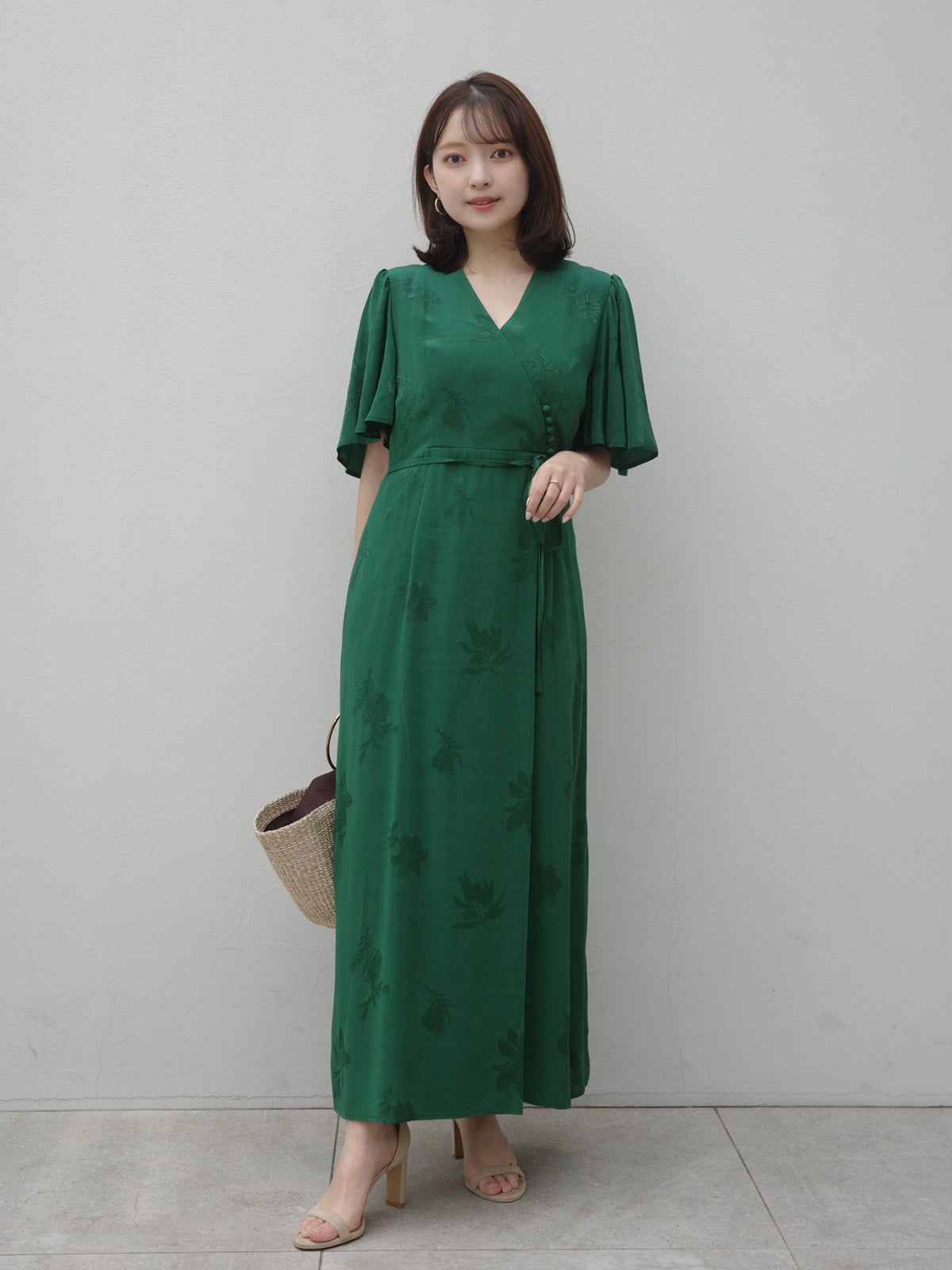 PR:156cm COLOR:GREEN SIZE:1