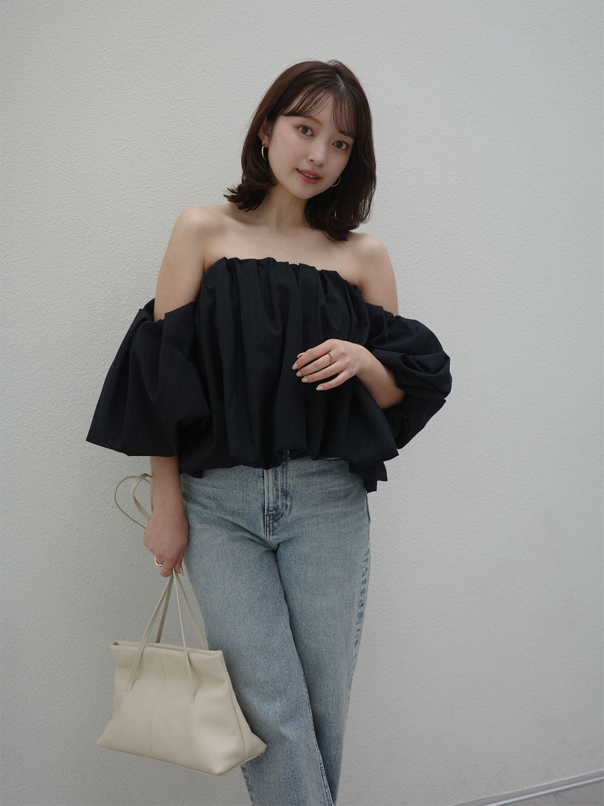 ♡完売anuans♡パティキュラーブラウス♡Mサイズ♡ブラック♡ ♡完売anuans♡パティキュラーブラウス♡Mサイズ♡ブラック♡ 【公式通販】