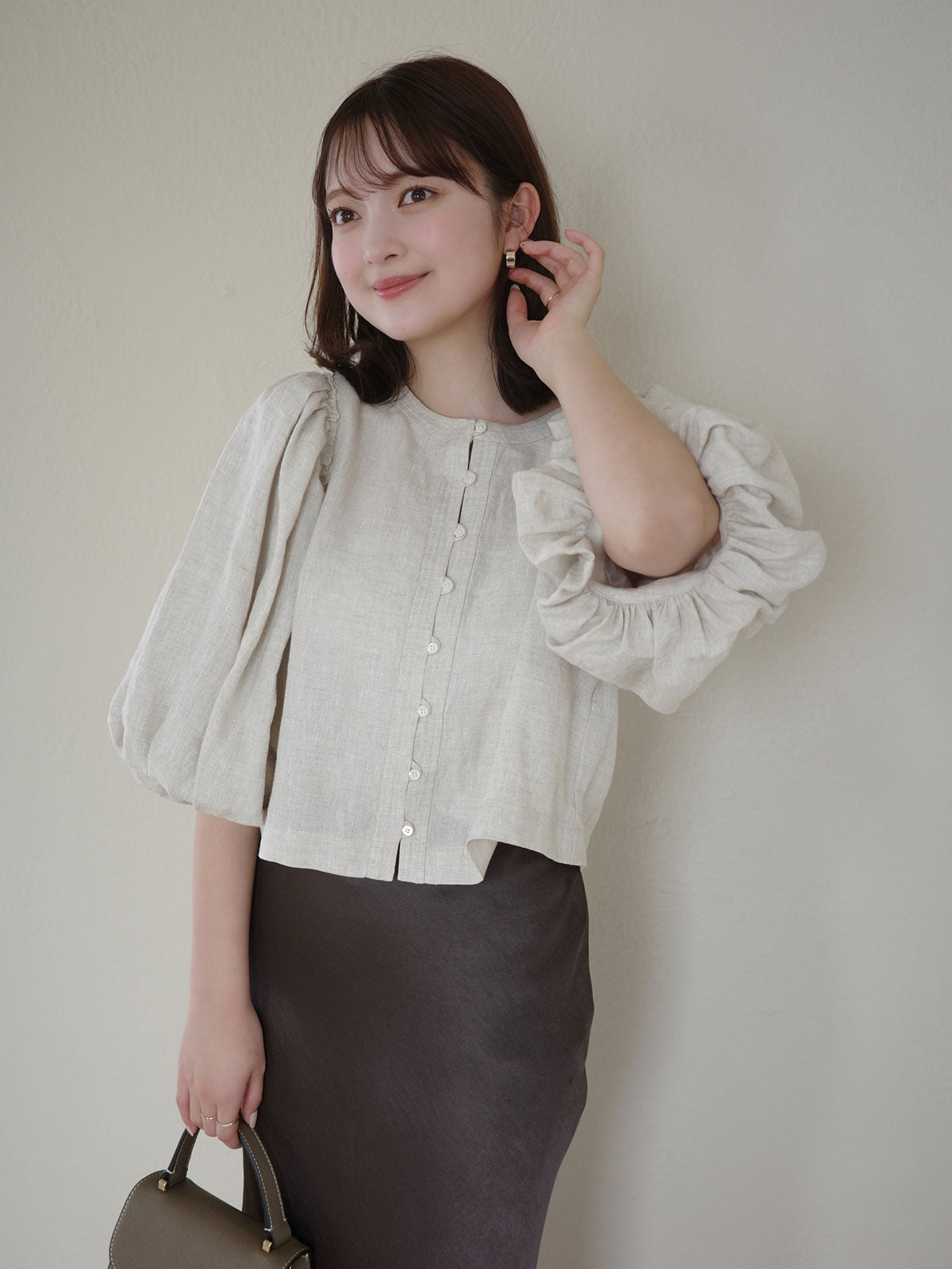 PR:156cm COLOR:BEIGE SIZE:F