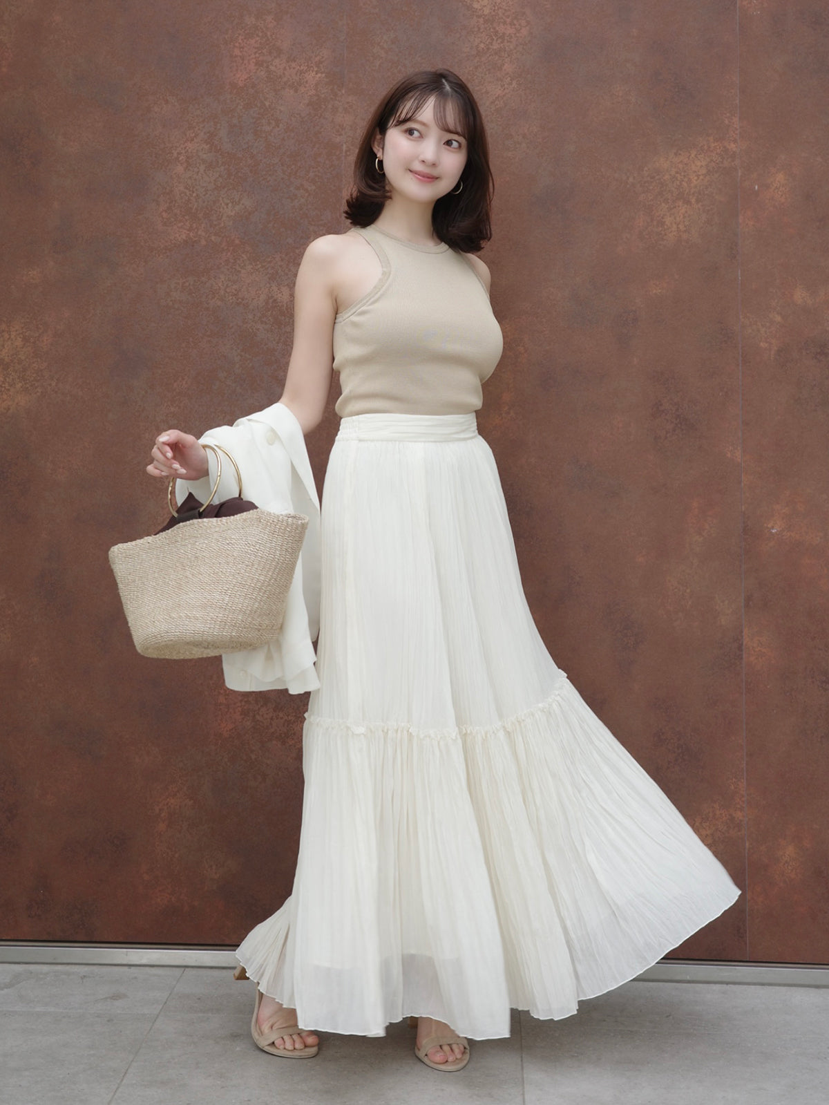 PR:156cm COLOR:IVORY SIZE:1