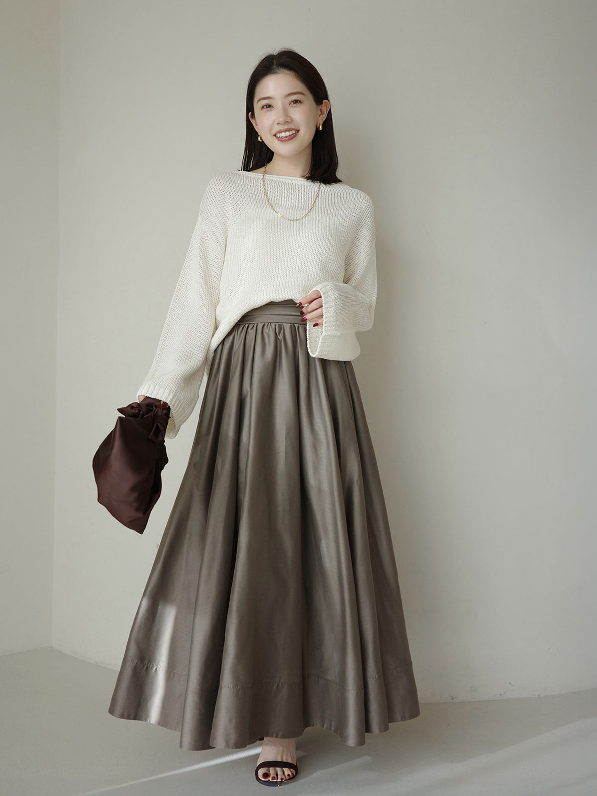 PR:157cm COLOR:MOCA SIZE:F