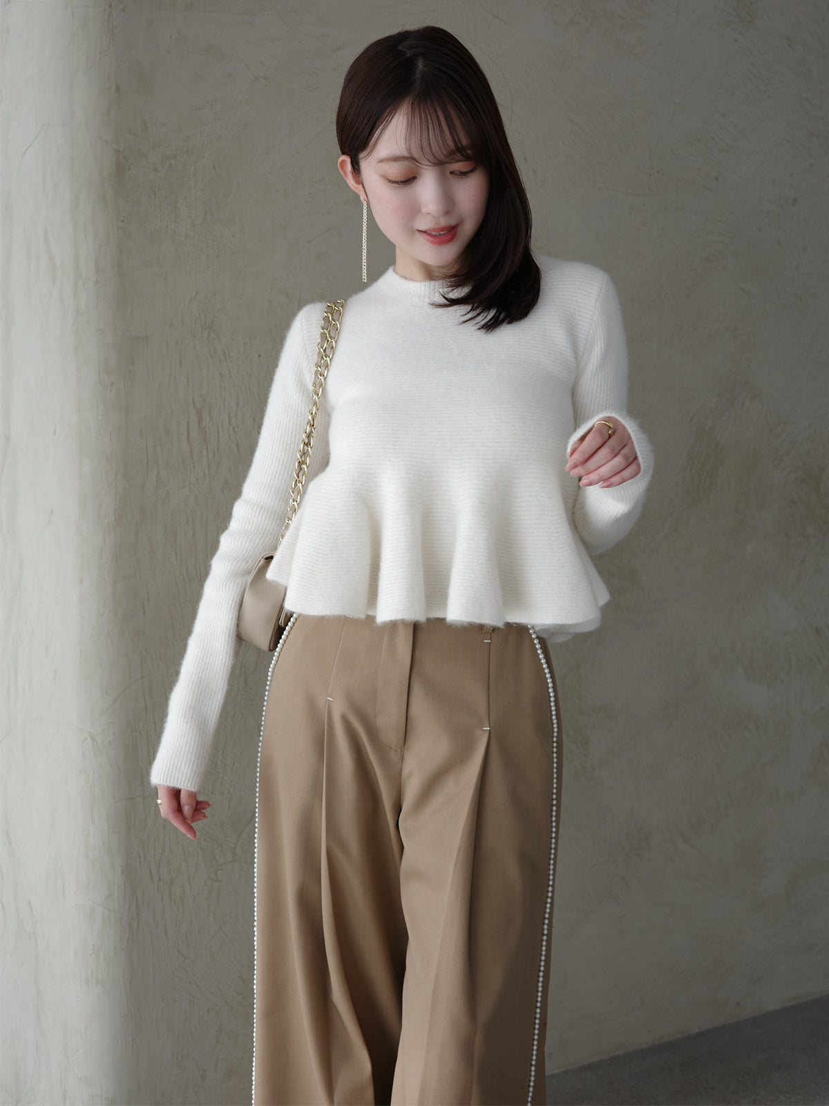 PR:156cm COLOR:IVORY SIZE:1