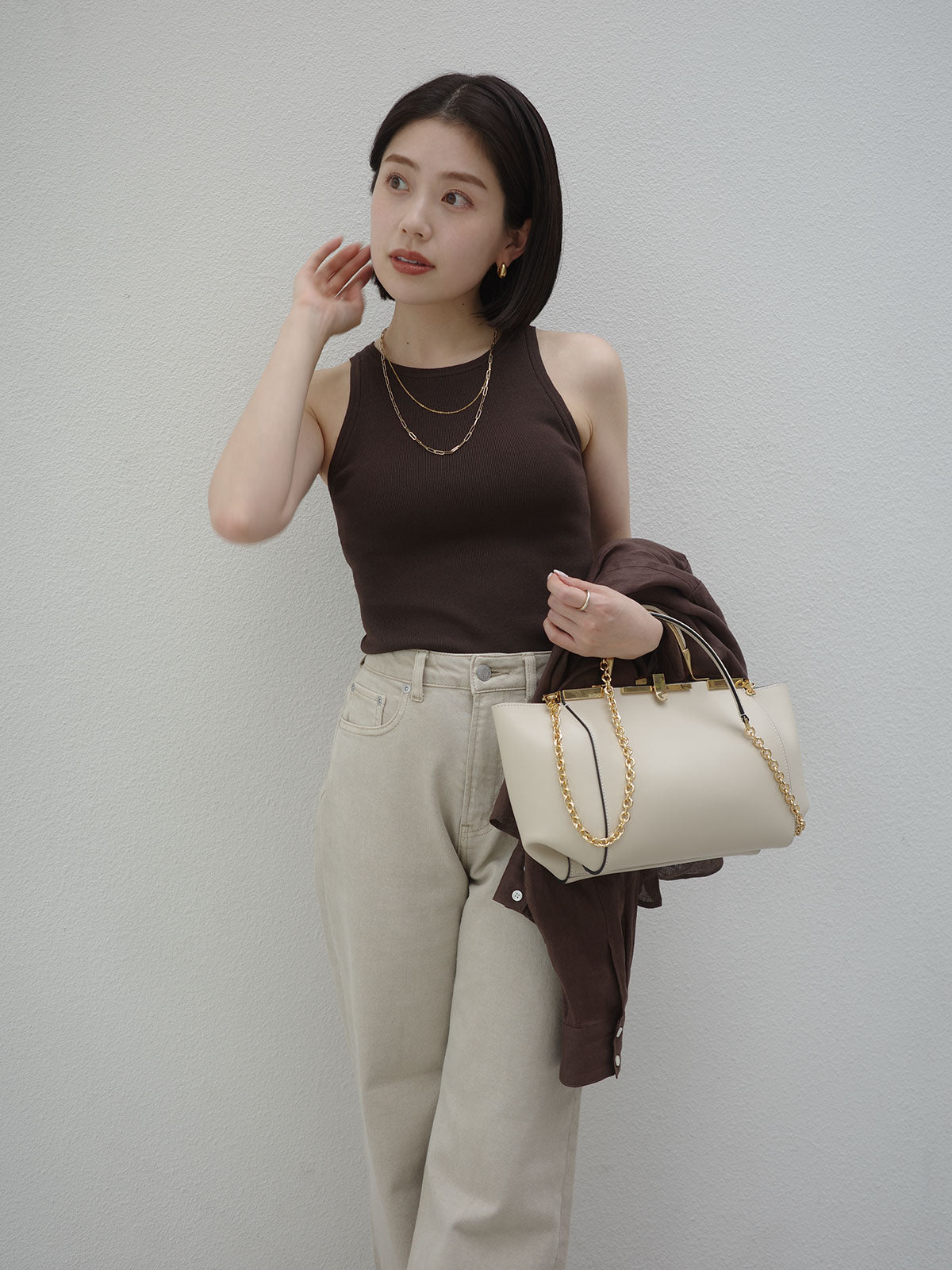 PR:157cm COLOR:BROWN SIZE:F