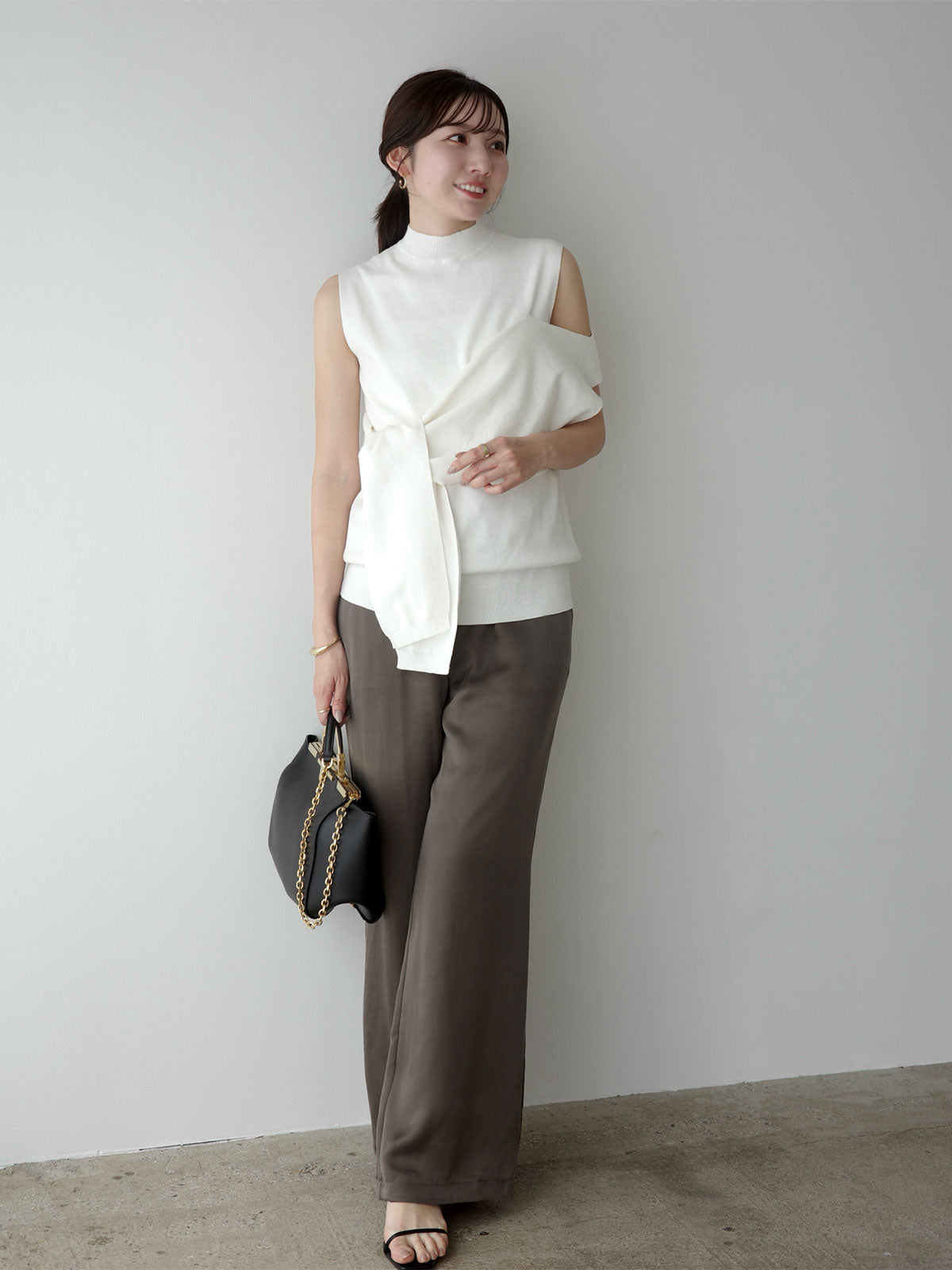 PR:157cm COLOR:KHAKI GREY SIZE:1