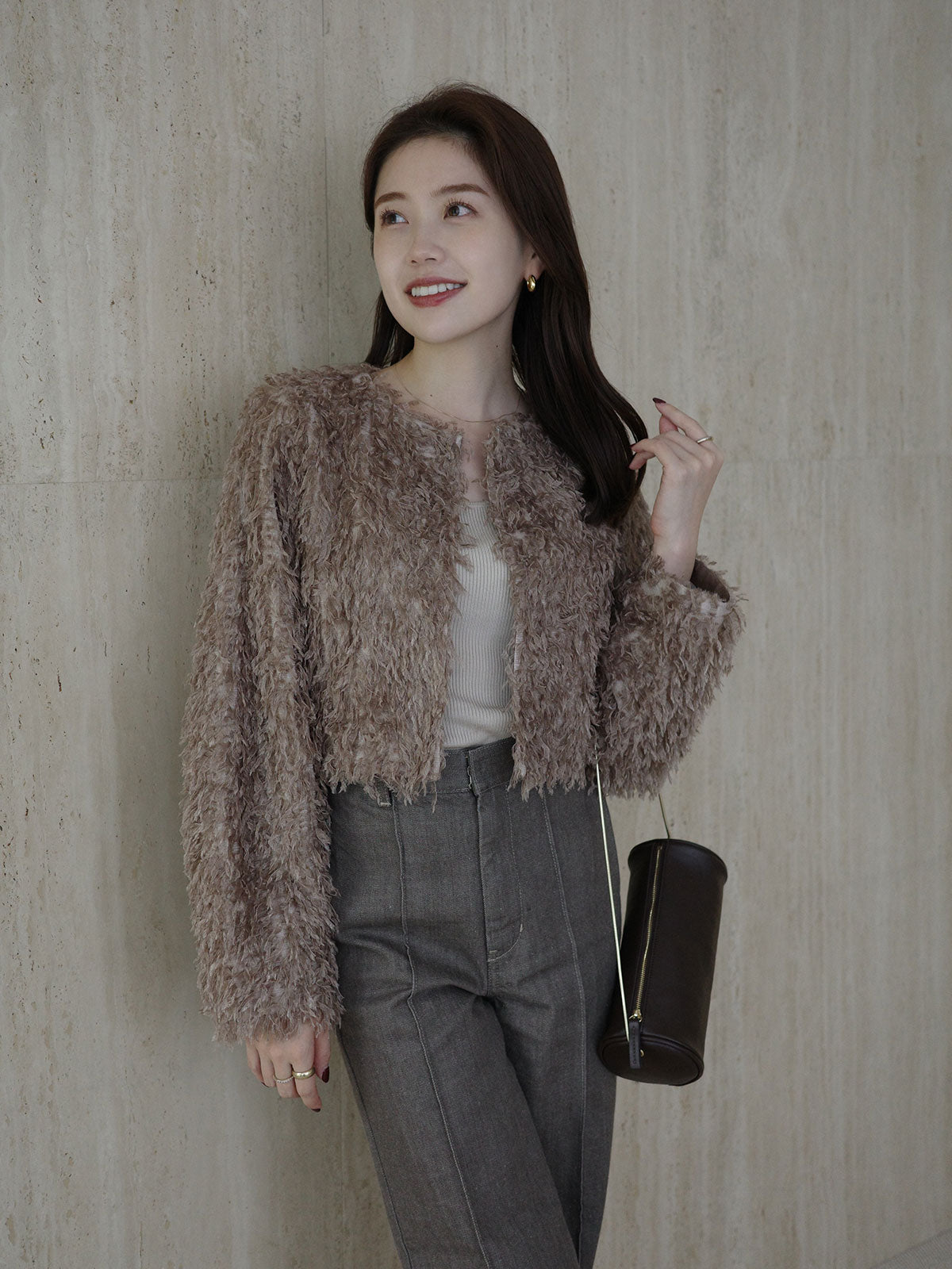 スリムフィットストレートデニム