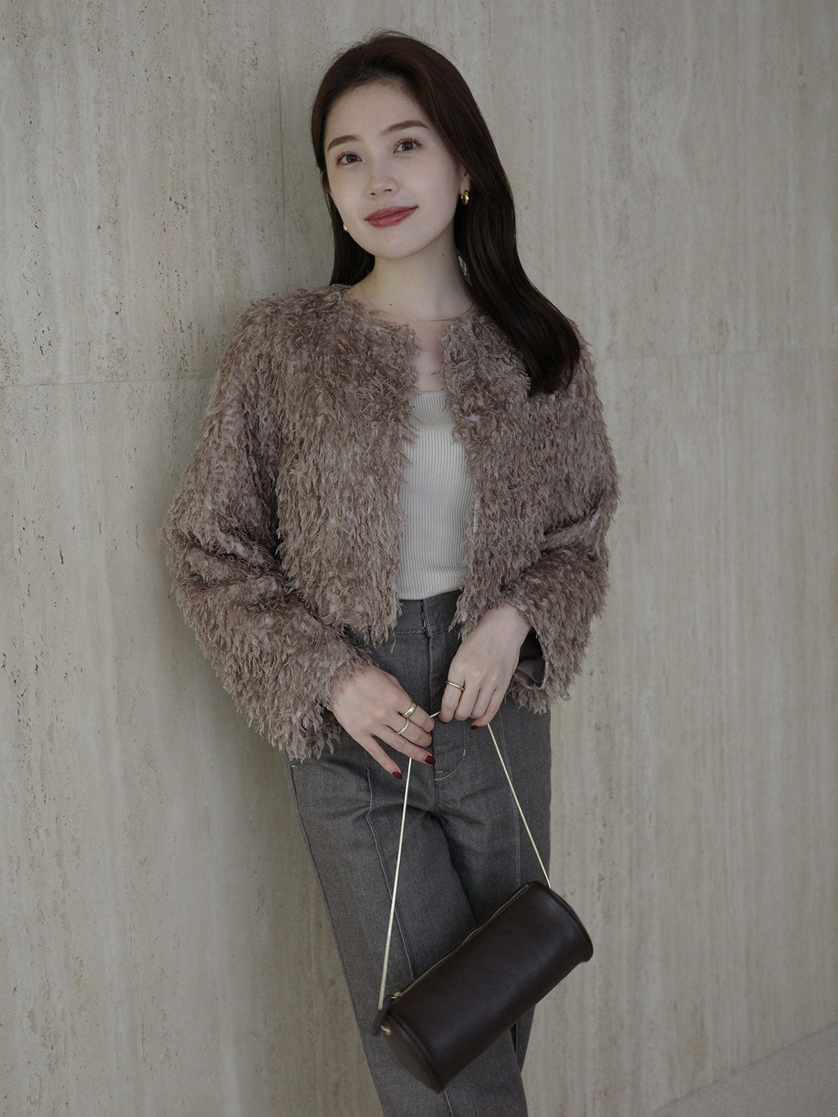 PR:157cm COLOR:MOCA SIZE:1