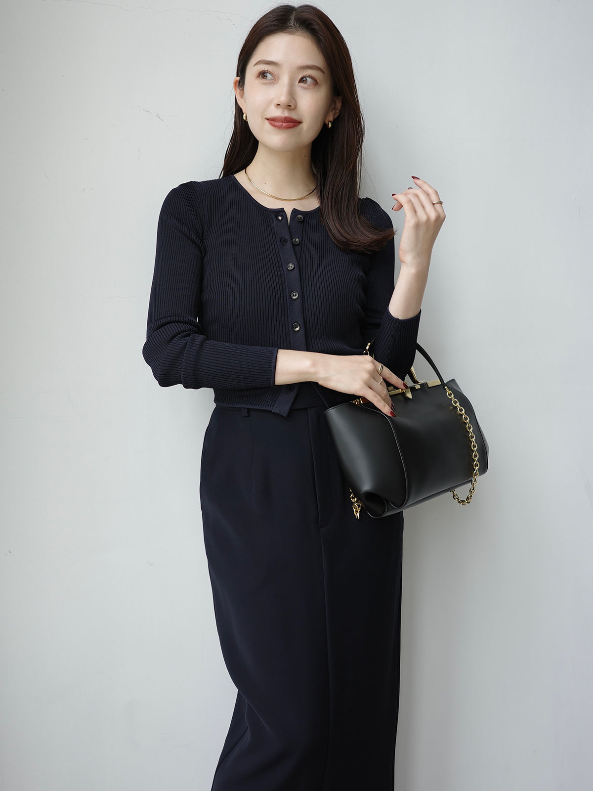 ダブルサテンナロースカート