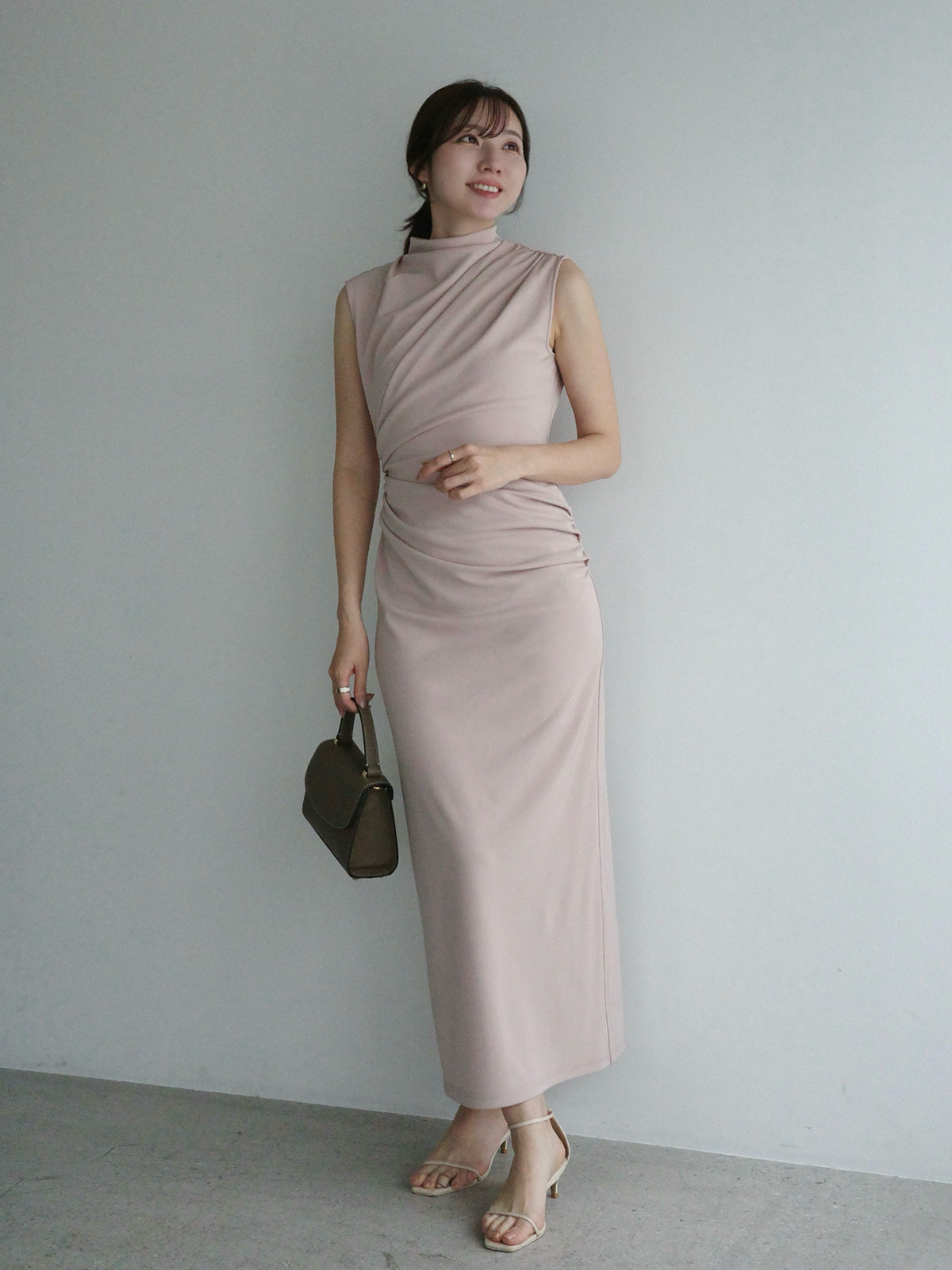 PR:162cm COLOR:PINK BEIGE SIZE:1