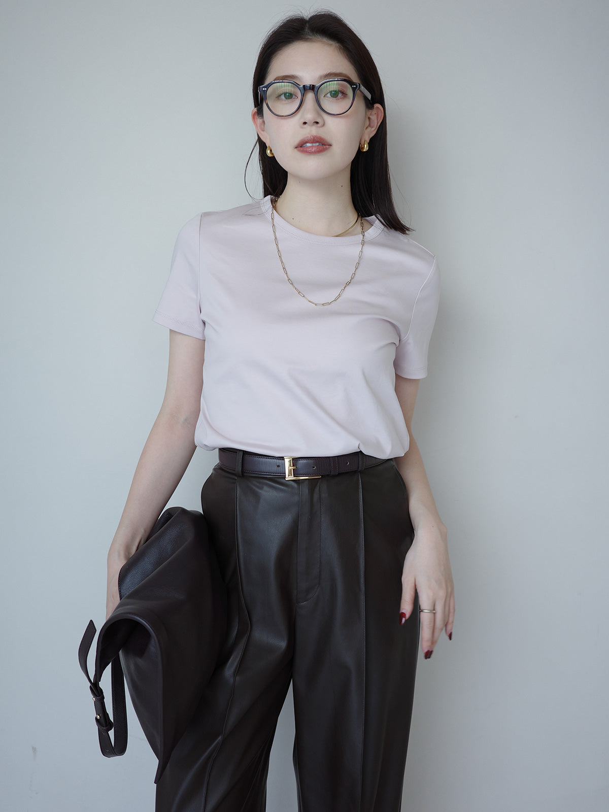 Silk touch cotton slim fit T