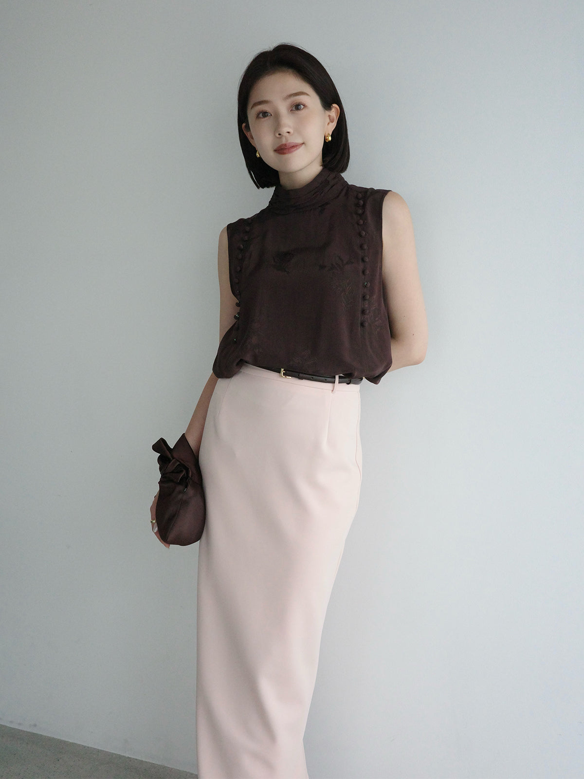 ジャージタイトスカート