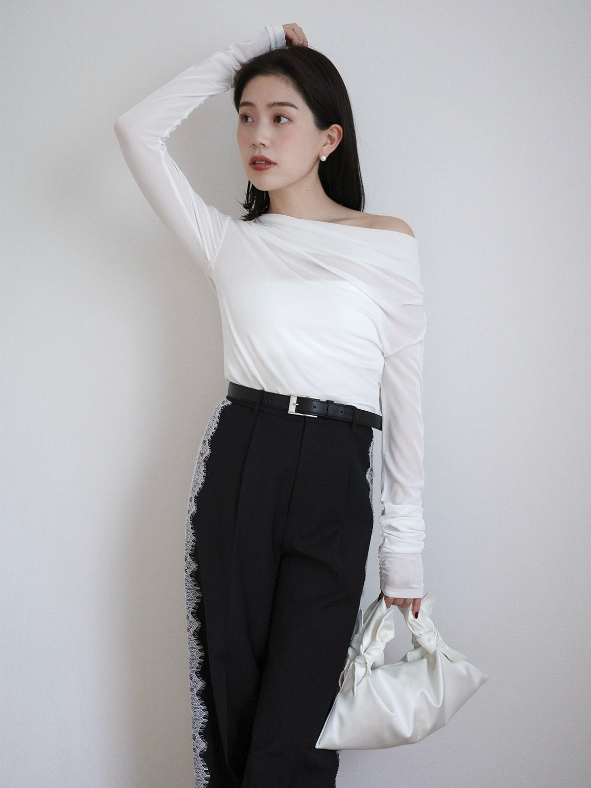 PR:157cm COLOR:WHITE SIZE:F