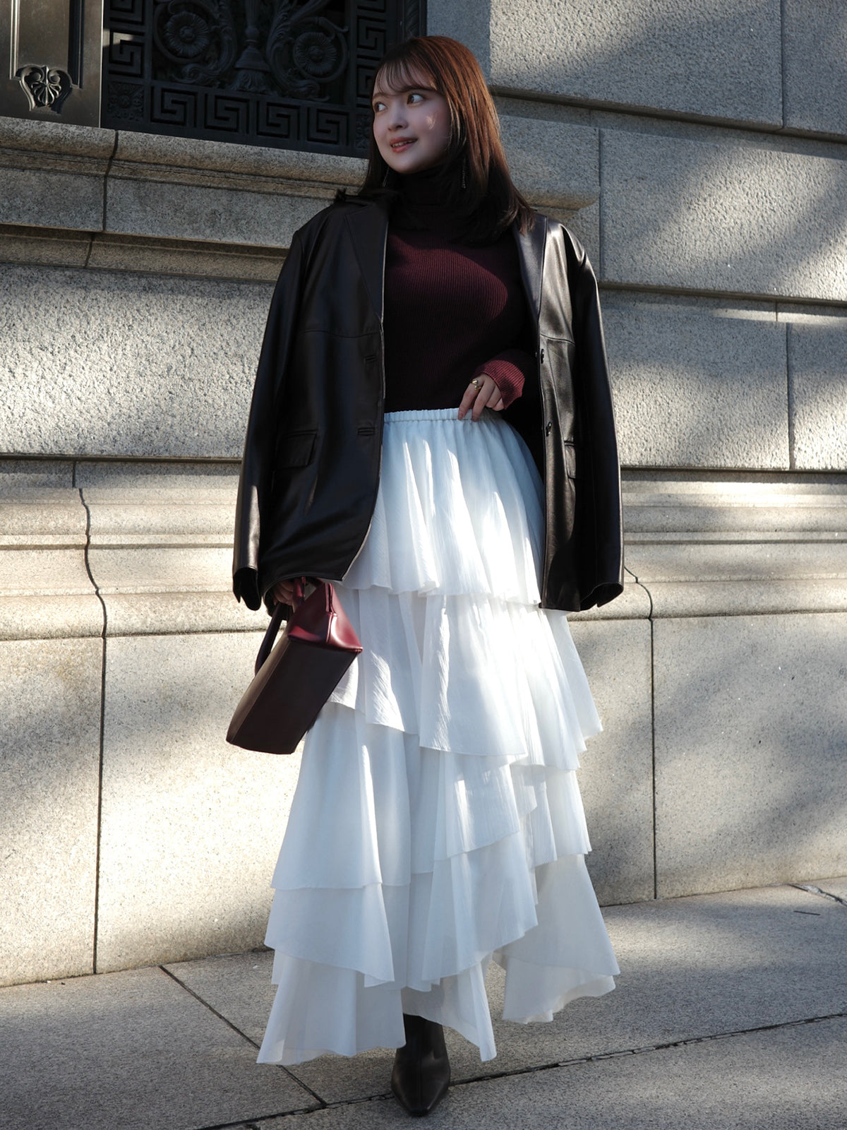 PR:156cm COLOR:WHITE SIZE:1