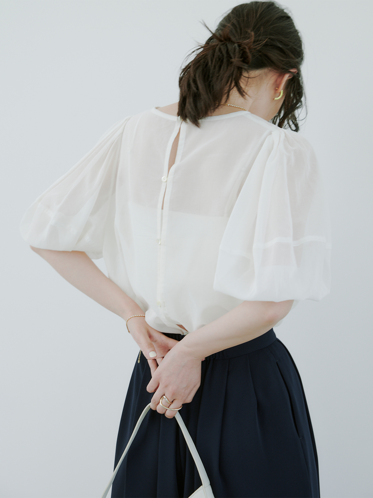フォルムシアーブラウス(F IVORY): トップスanuans