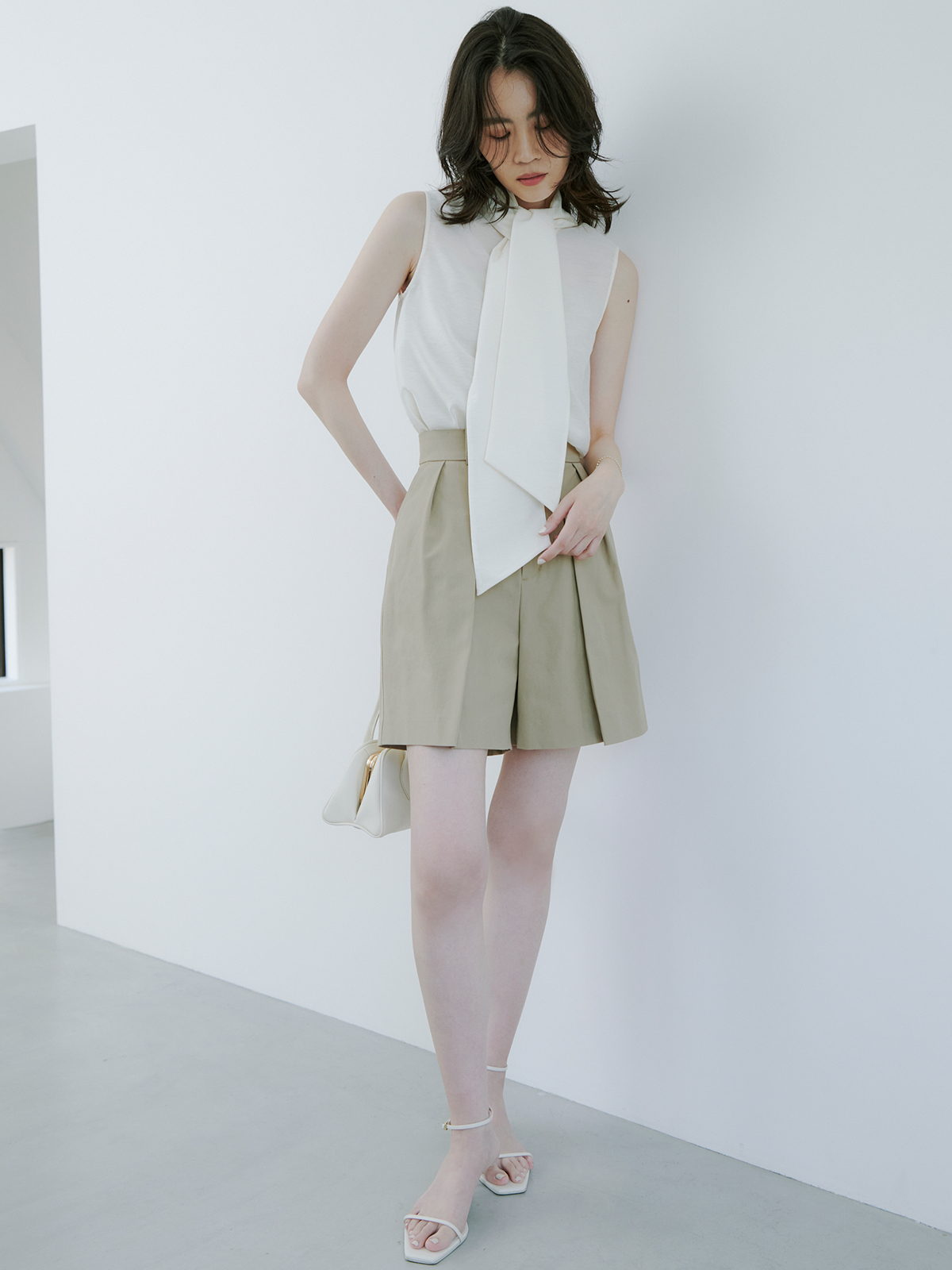 シアールーバンブラウス(F IVORY): トップスanuans