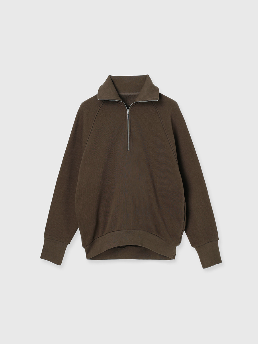 フロントファスナースウェット(F BROWN): トップスanuans