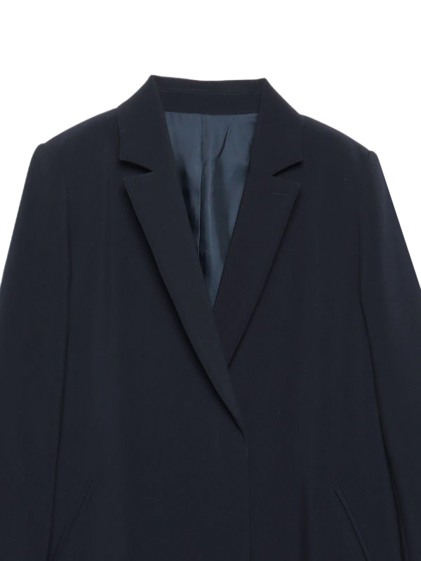 ダブルクロスチェスターコート(F NAVY): アウターanuans